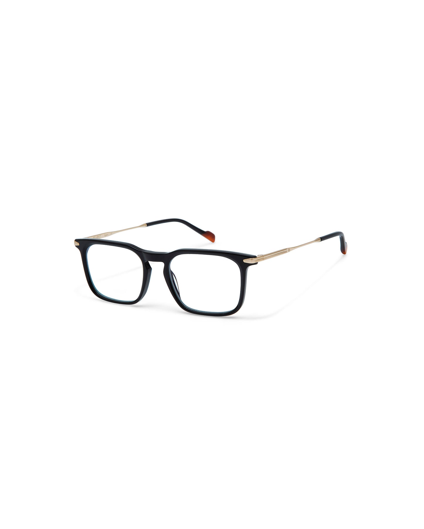 SEATTLE: Rectangular Acetato-Metal Noir optical glasses by ATLANT 7046