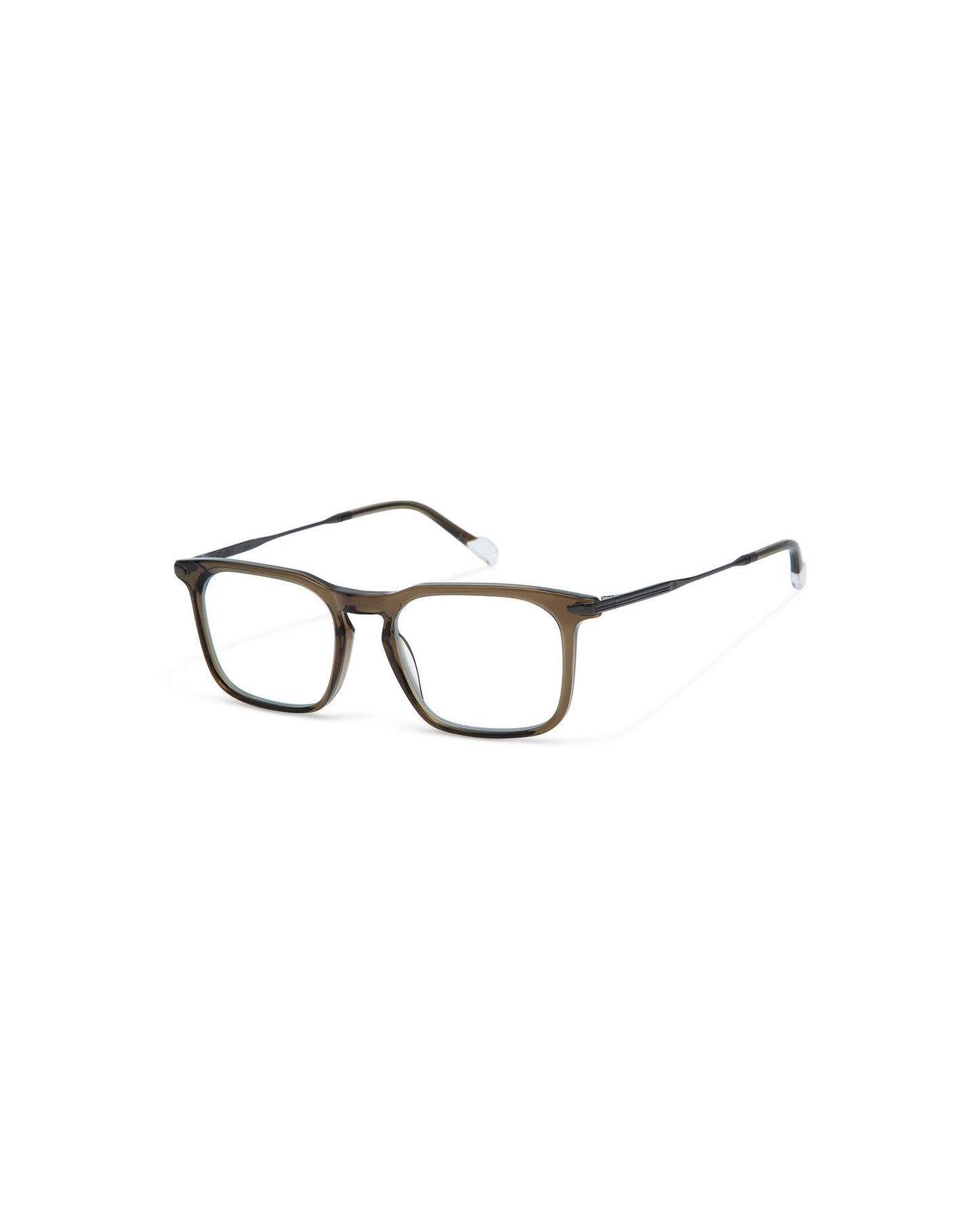 SEATTLE: Rectangular Acetato-Metal Marrón optical glasses by ATLANT 7052