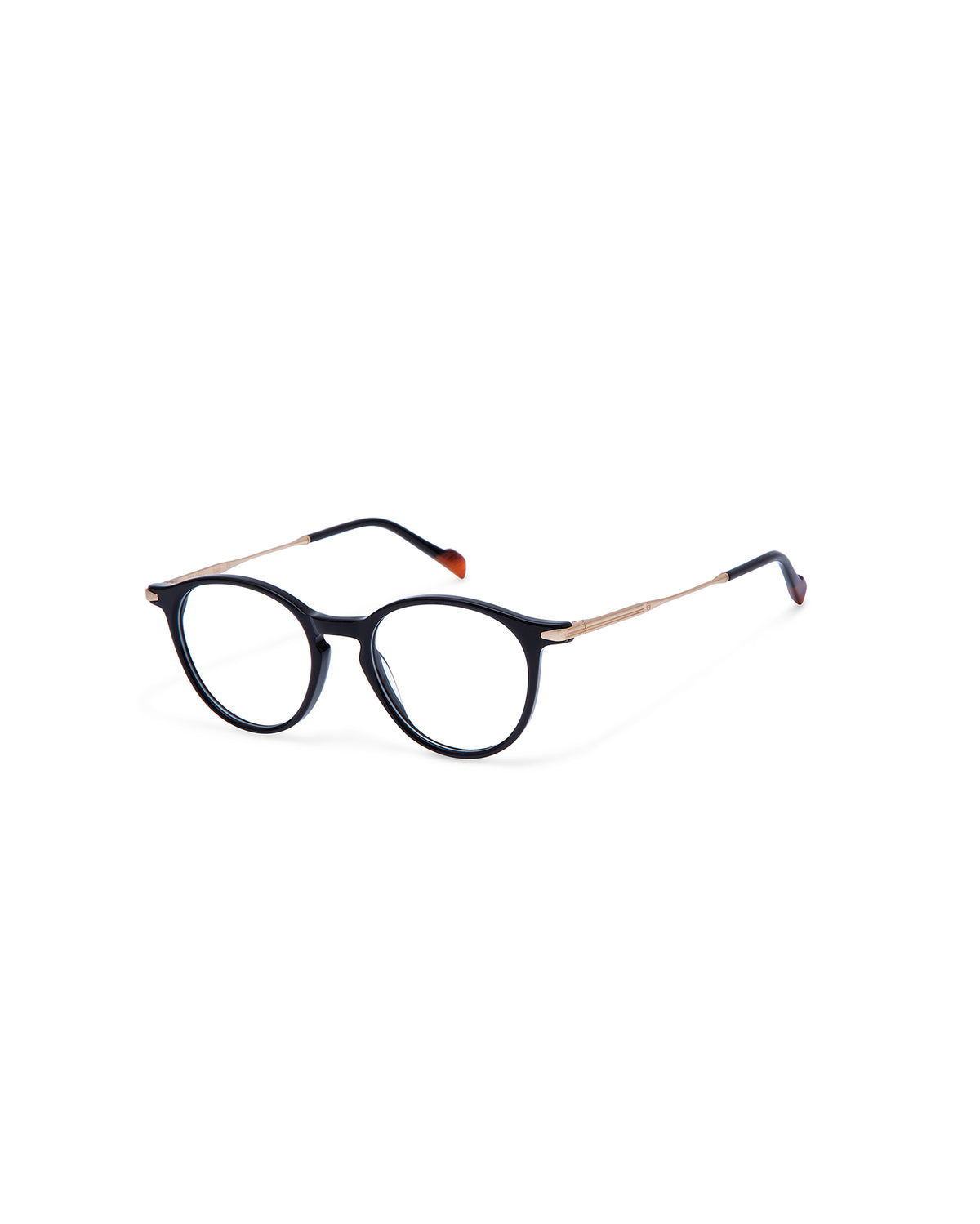 STOCKHOLM: Redondas Acetato-Metal Noir optical glasses by ATLANT 7054