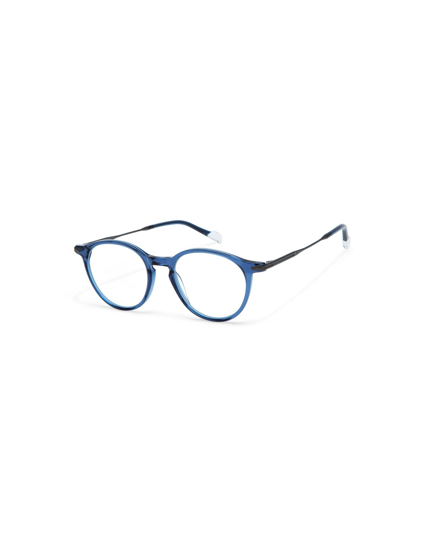 STOCKHOLM: Redondas Acetato-Metal Azul optical glasses by ATLANT 7058