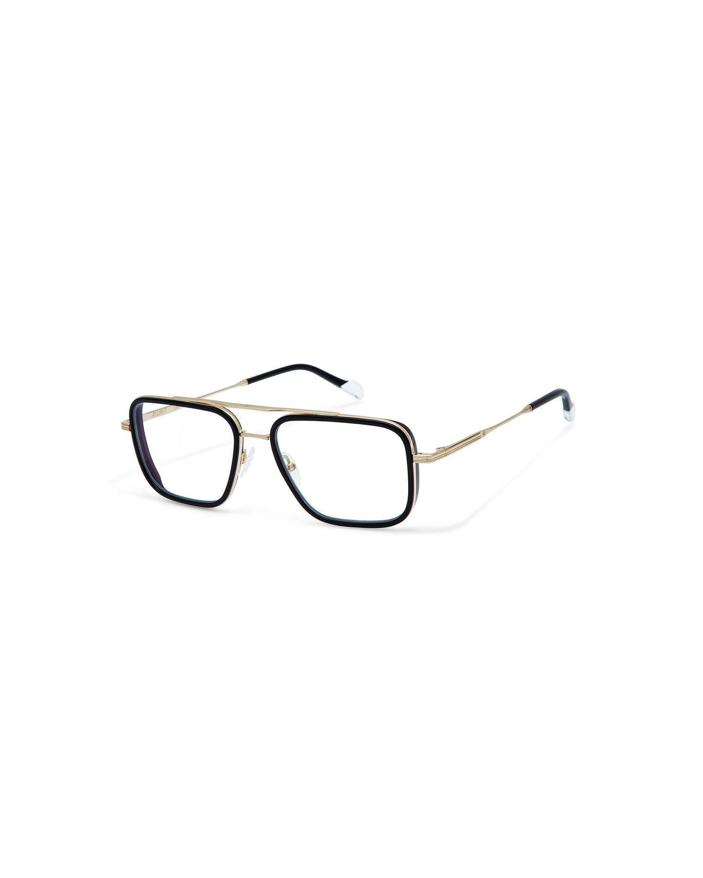 SYDNEY: Aviador Acetato-Metal Noir optical glasses by ATLANT 7062