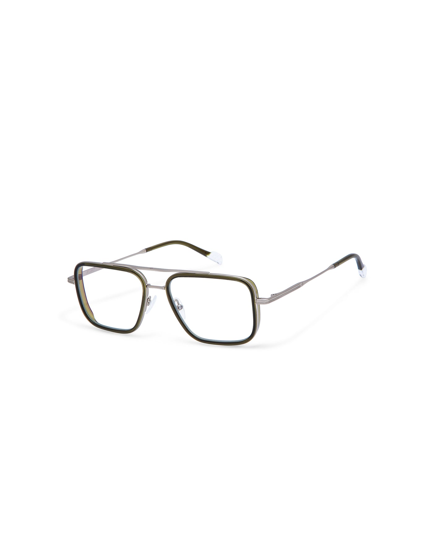 SYDNEY: Aviador Acetato-Metal Verde optical glasses by ATLANT 7068
