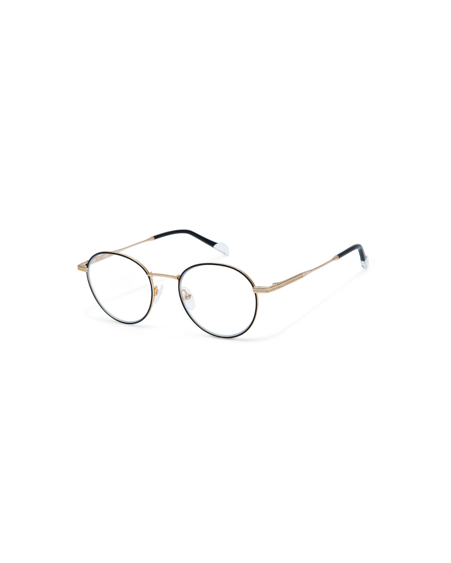 VANCOUVER: Redondas Metal Noir optical glasses by ATLANT 7076