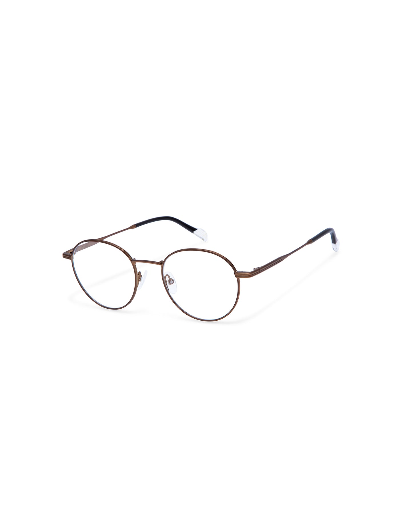 VANCOUVER: Redondas Metal Marrón optical glasses by ATLANT 7078