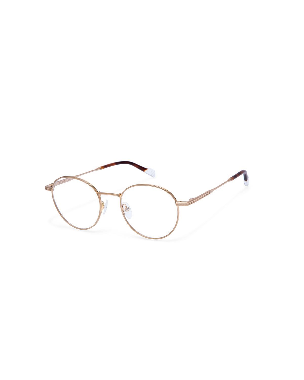 VANCOUVER: Redondas Metal Doré optical glasses by ATLANT 7080