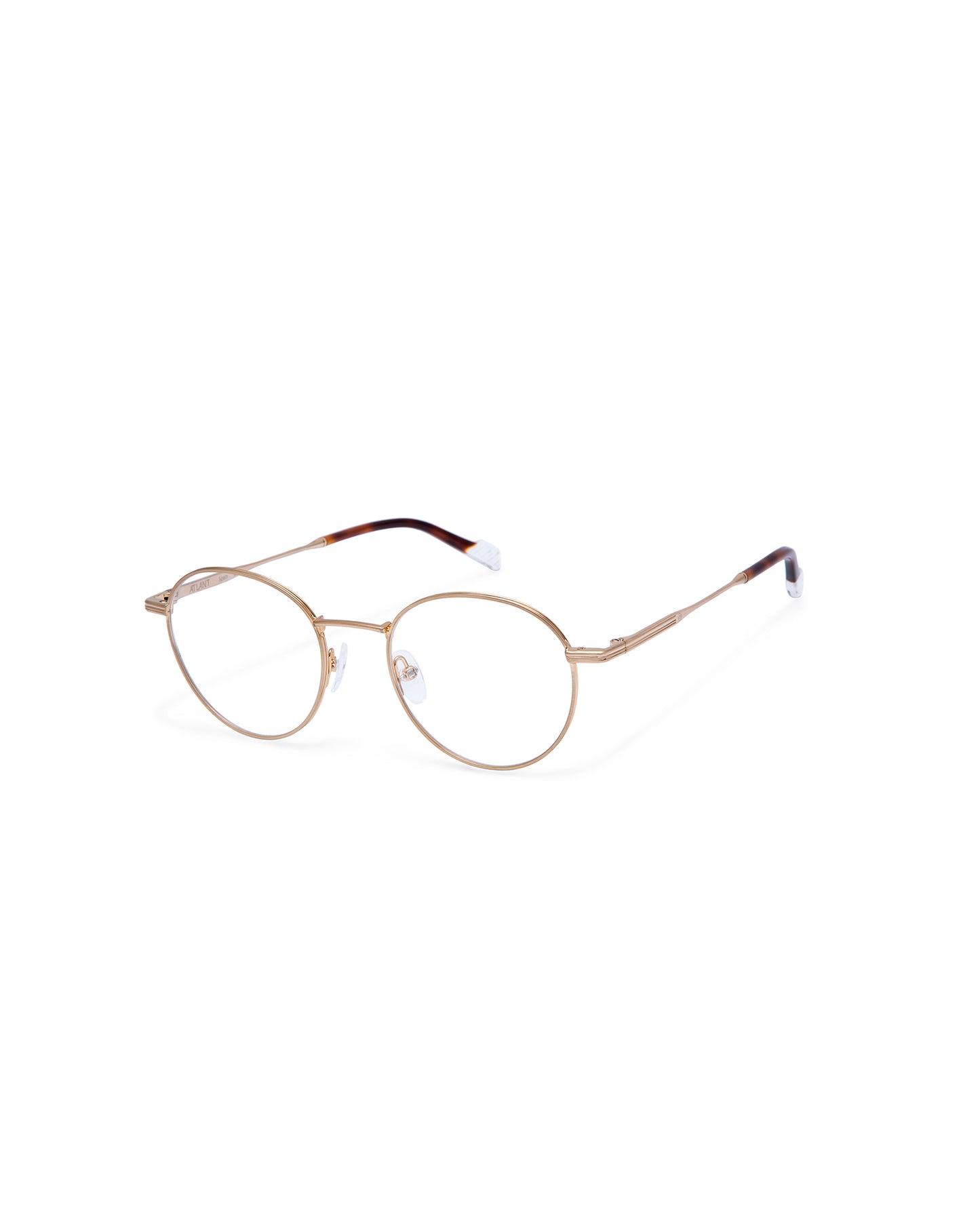 VANCOUVER: Redondas Metal Doré optical glasses by ATLANT 7080
