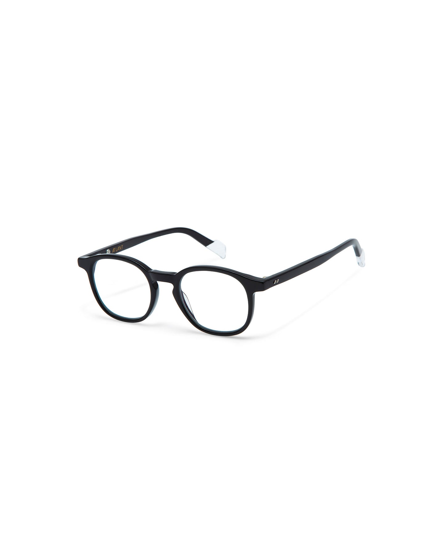 SANTOS: Redondas Acetato Noir optical glasses by ATLANT 7092