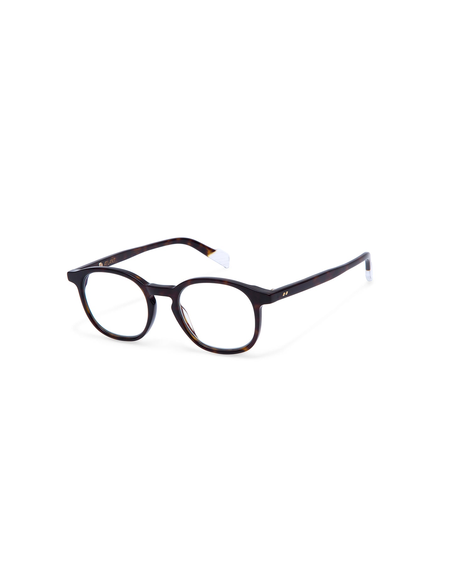 SANTOS: Redondas Acetato Havana optical glasses by ATLANT 7094