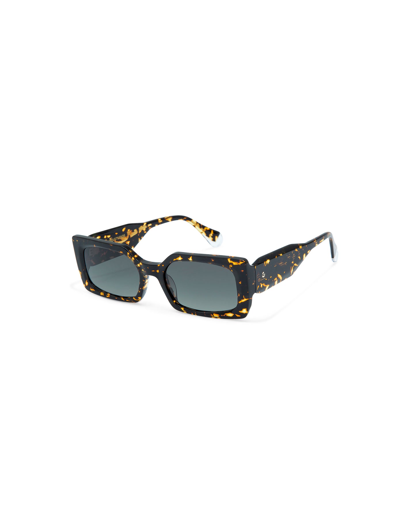 VELA: Rectangular Acetato Havana sunglasses by GIGI STUDIOS 4150