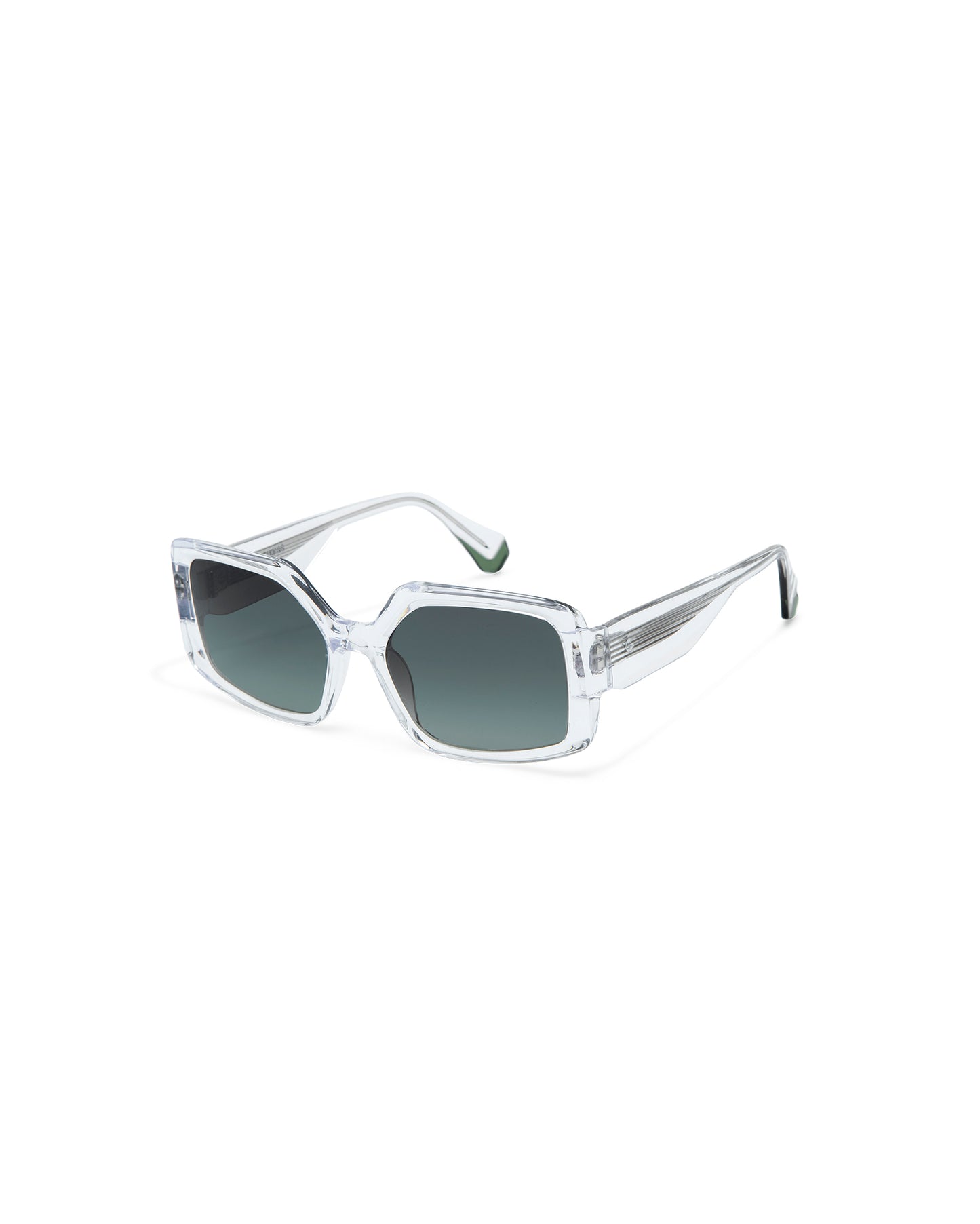 CIAR: Cuadrada Acetato Transparente sunglasses by GIGI STUDIOS 4318