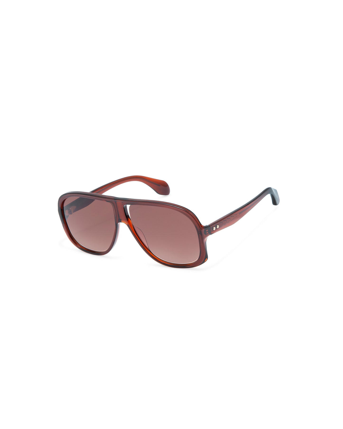 THRIVE 015: Aviador Acetato Marrón sunglasses by GIGI STUDIOS 7314