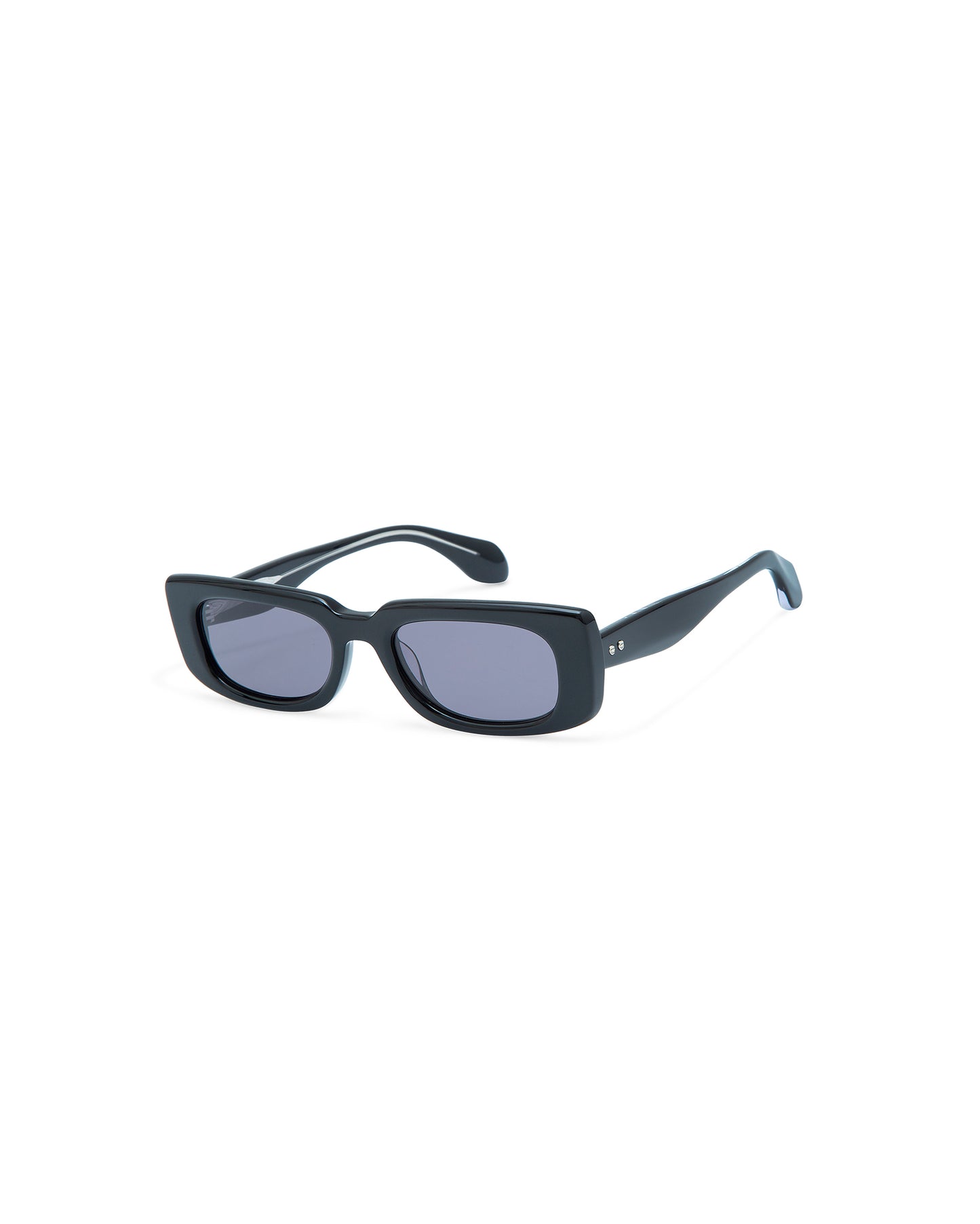 THRIVE 017: Rectangular Acetato Noir sunglasses by GIGI STUDIOS 7324