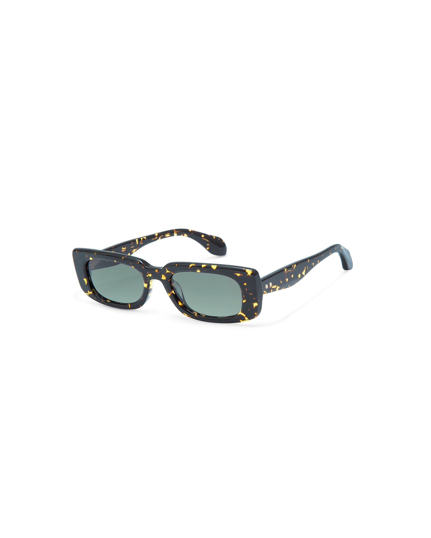 THRIVE 017: Rectangular Acetato Havana sunglasses by GIGI STUDIOS 7326