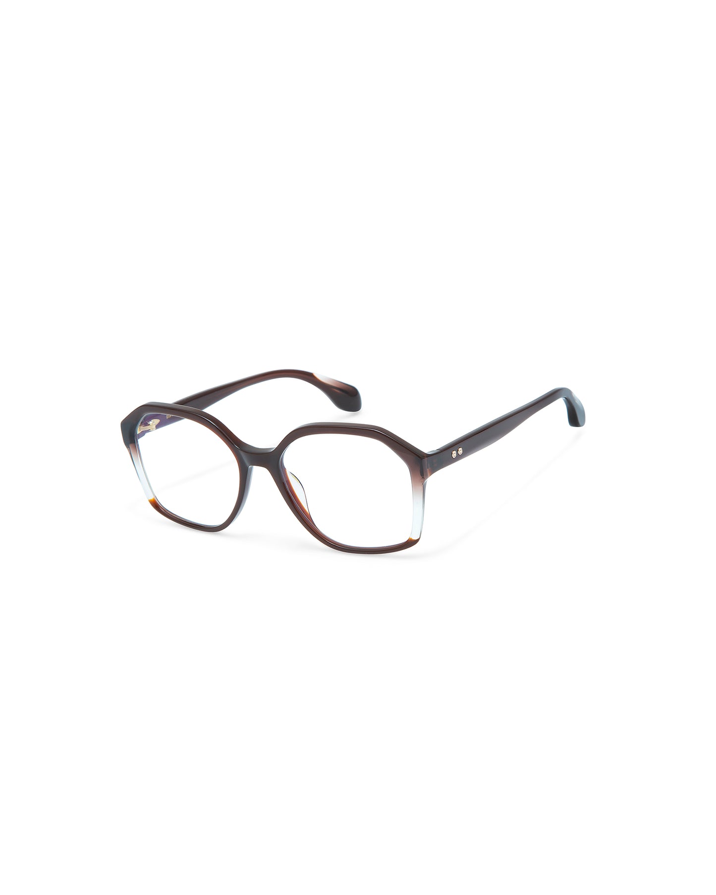 THRIVE 007: Geométricas Acetato Marrón optical glasses by GIGI STUDIOS 7440