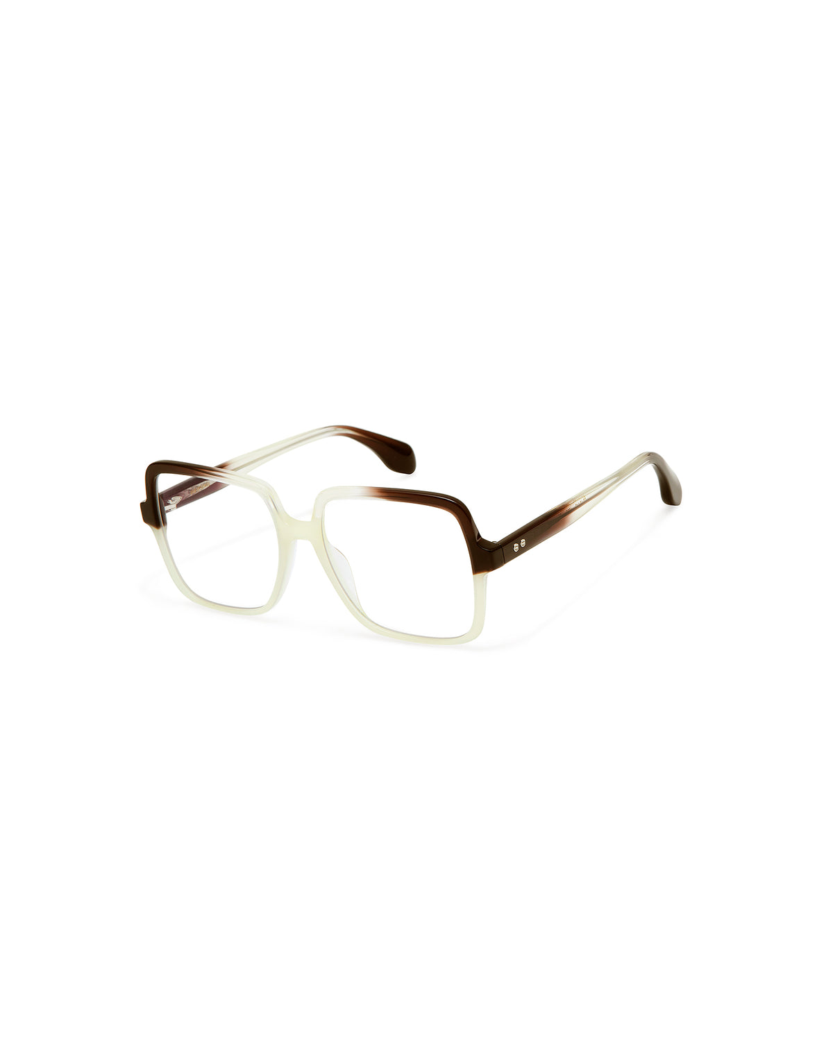 THRIVE 009: Cuadrada Acetato Blanco optical glasses by GIGI STUDIOS 7456