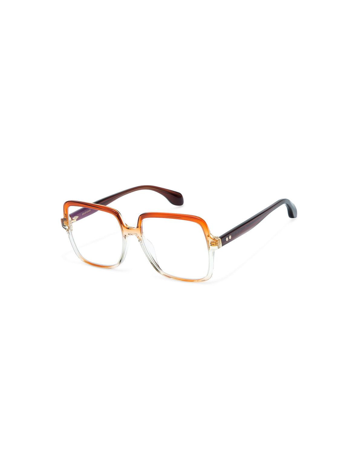 THRIVE 009: Cuadrada Acetato Orange optical glasses by GIGI STUDIOS 7458