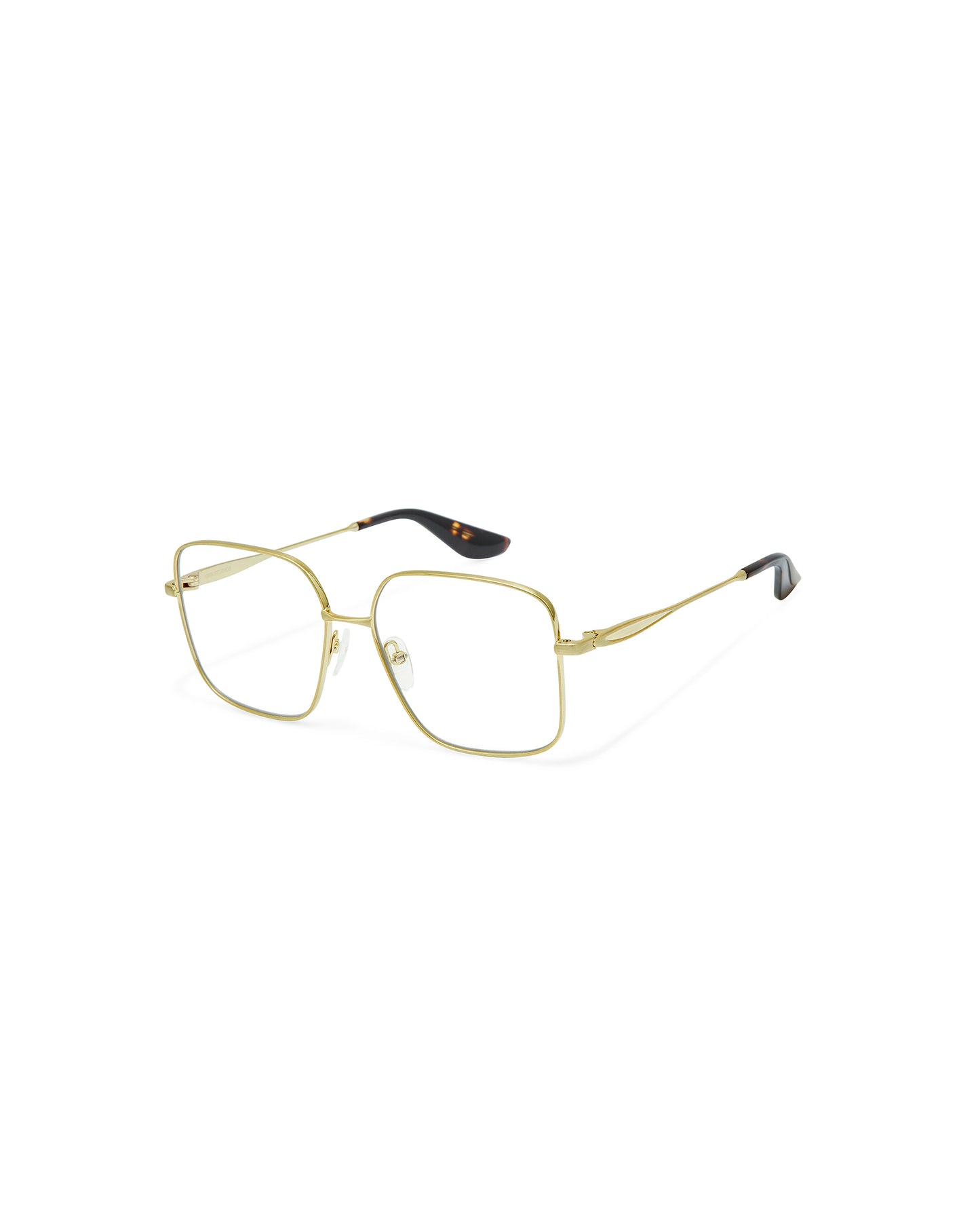 THRIVE 012: Cuadrada Metal Doré optical glasses by GIGI STUDIOS 7478