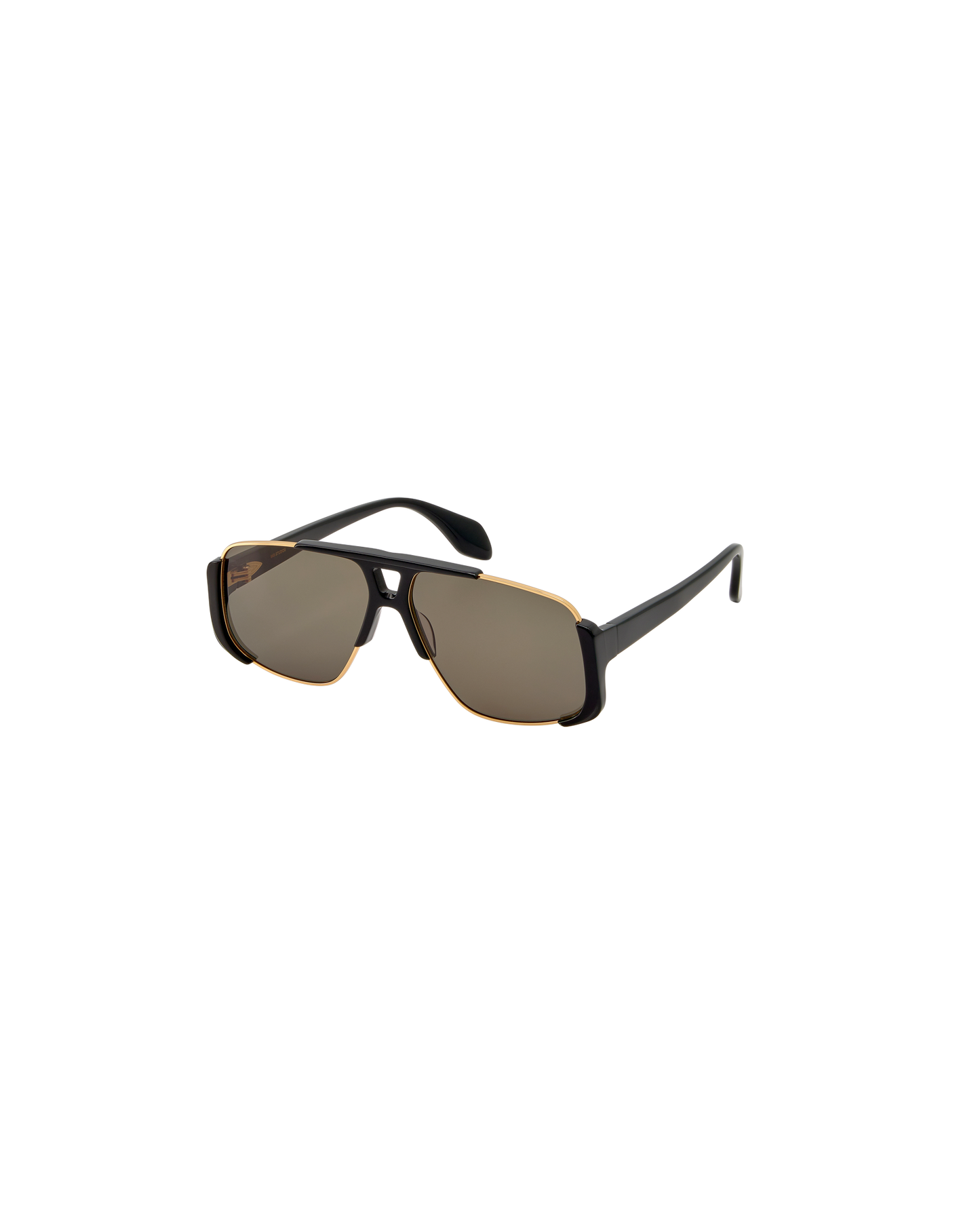 ZENA: Aviador Acetato-Metal Noir sunglasses by GIGI STUDIOS 8796