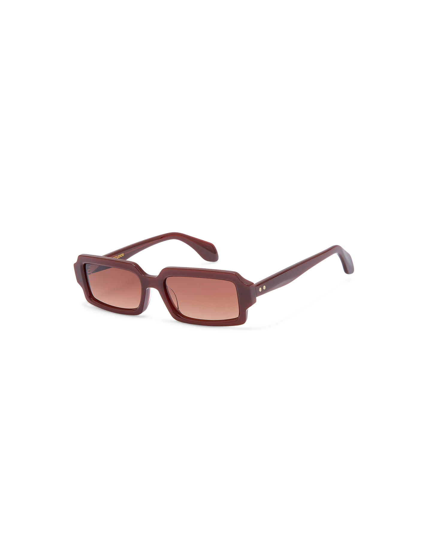 AMBER: Tiny Acetato Marrón sunglasses by GIGI STUDIOS 9909