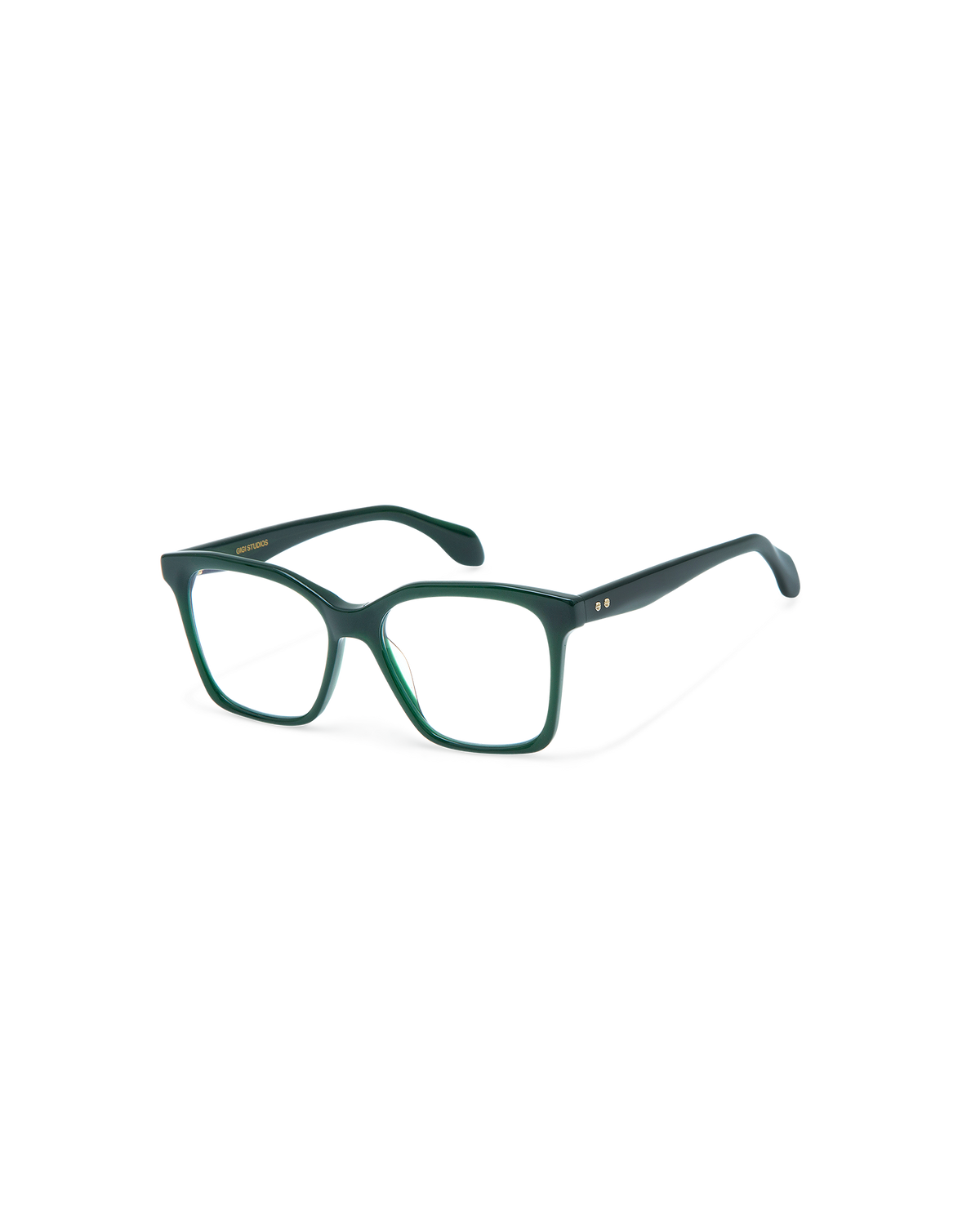 VALENE: Cat Eye Acetato Verde optical glasses by GIGI STUDIOS 10586