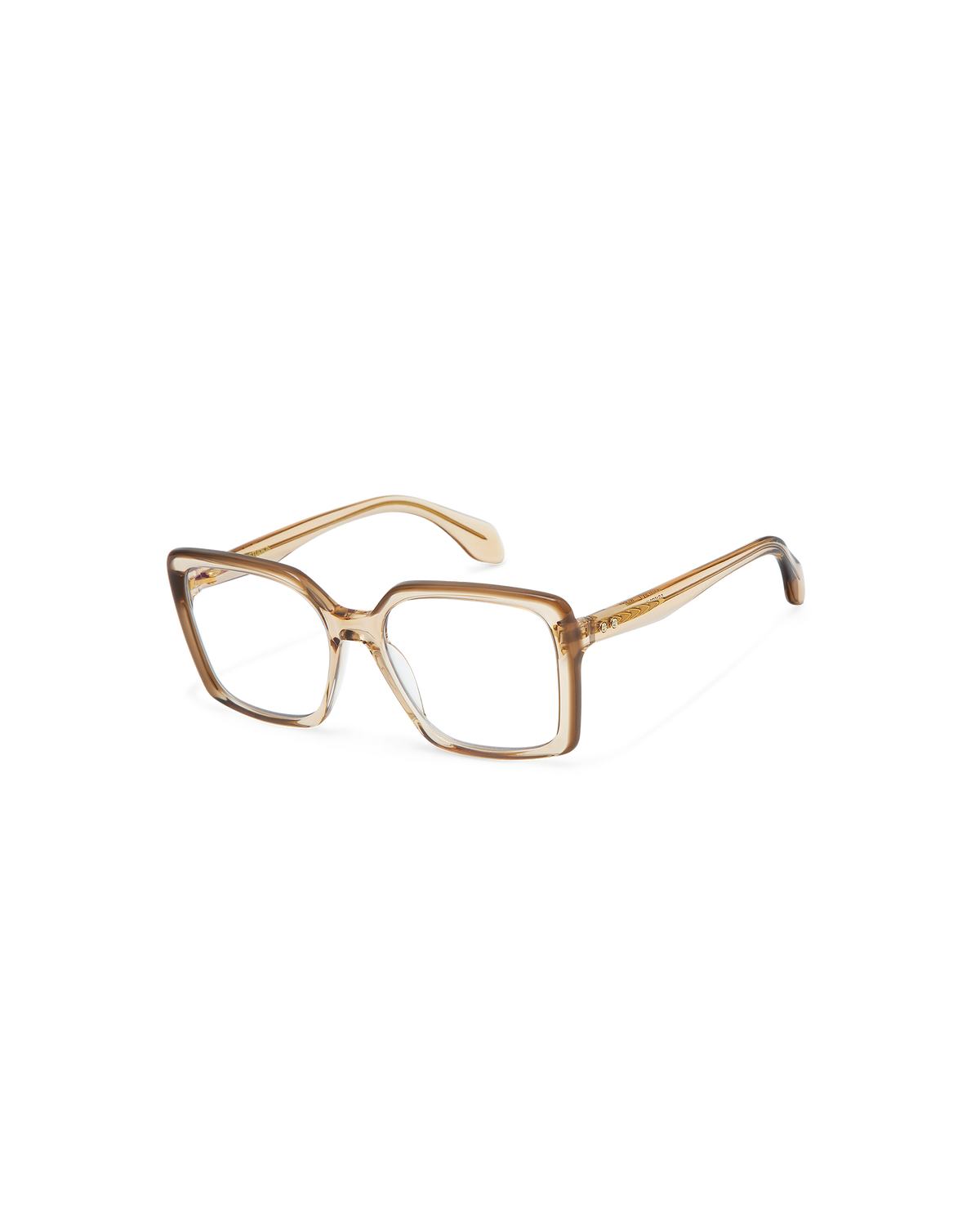 NYSSA: Cat Eye Acetato Marrón optical glasses by GIGI STUDIOS 10592