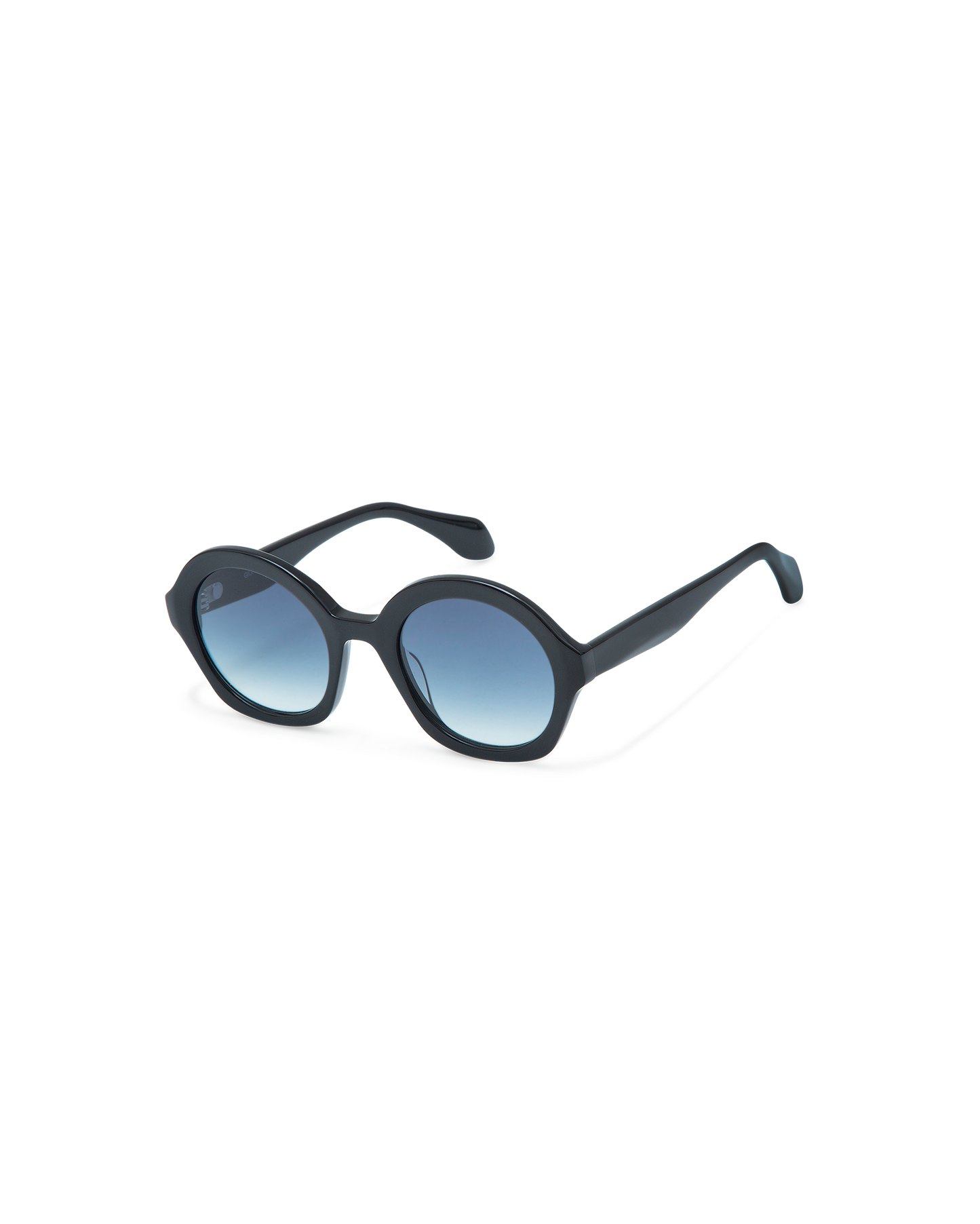 VARELLE: Redondas Acetato Noir sunglasses by GIGI STUDIOS 10630