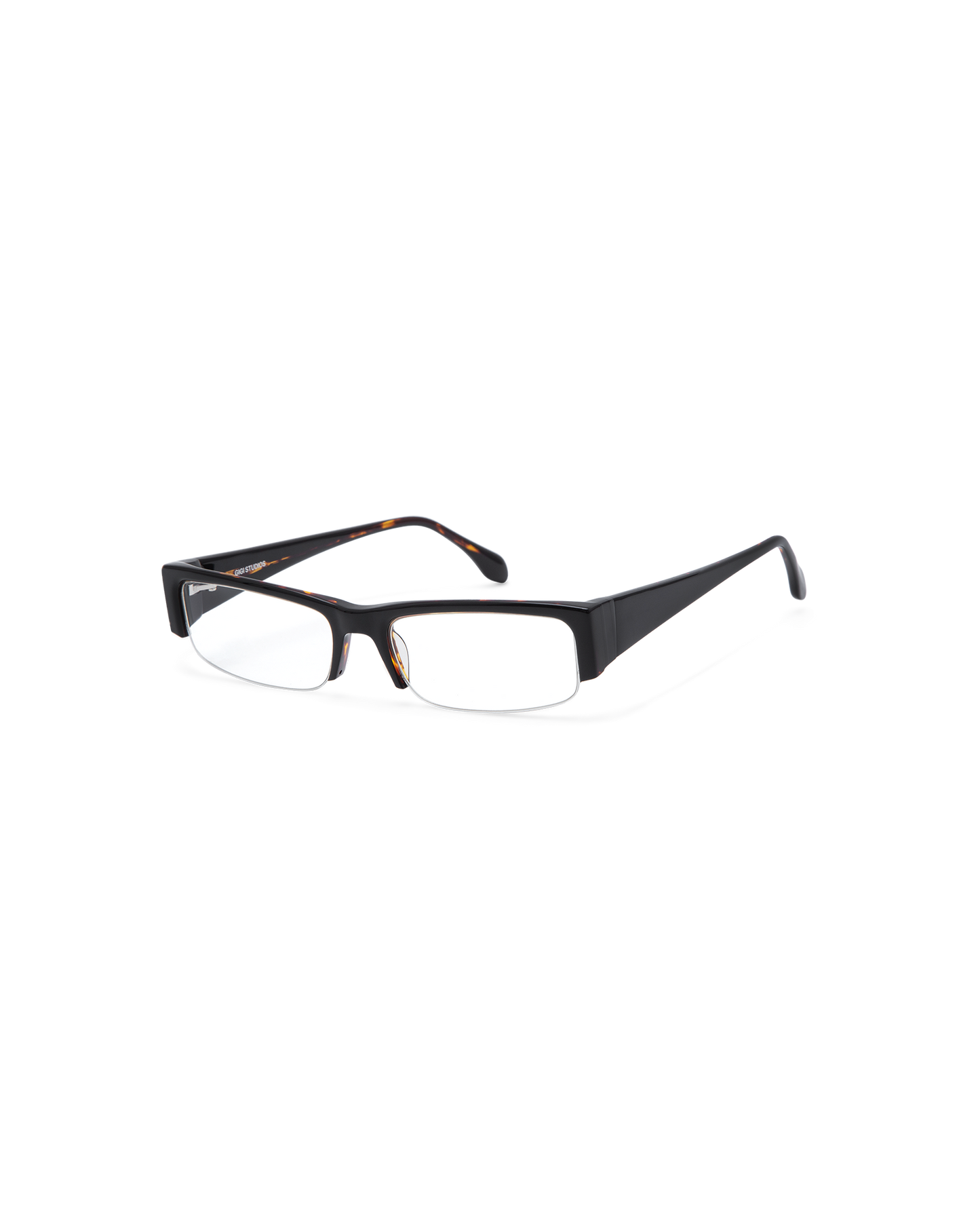 LARA: Tiny Acetato Noir optical glasses by GIGI STUDIOS 13531