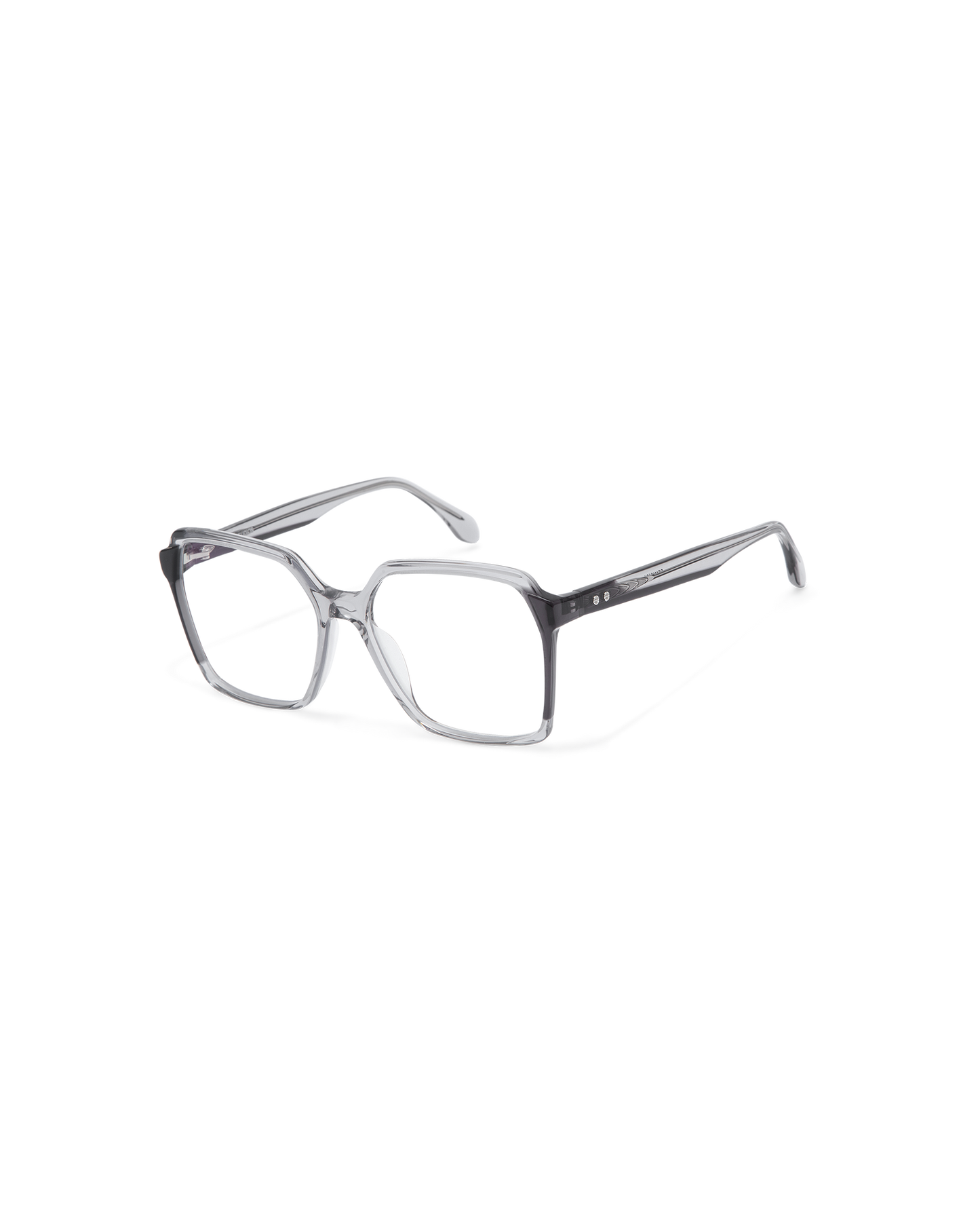 AHLIA: Cuadrada Acetato Grigio optical glasses by GIGI STUDIOS 13569