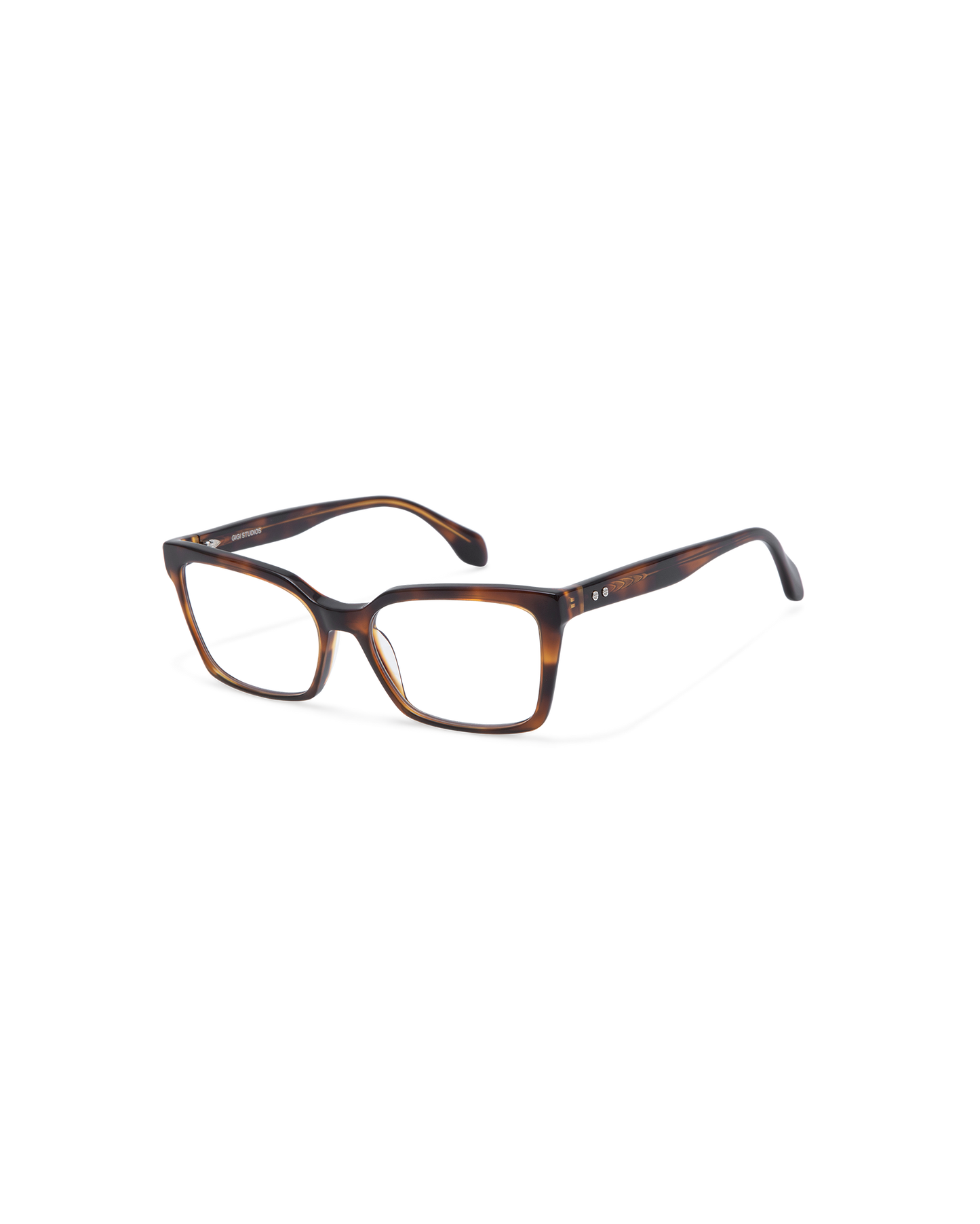 SERINA: Cat Eye Acetato Havana optical glasses by GIGI STUDIOS 13579