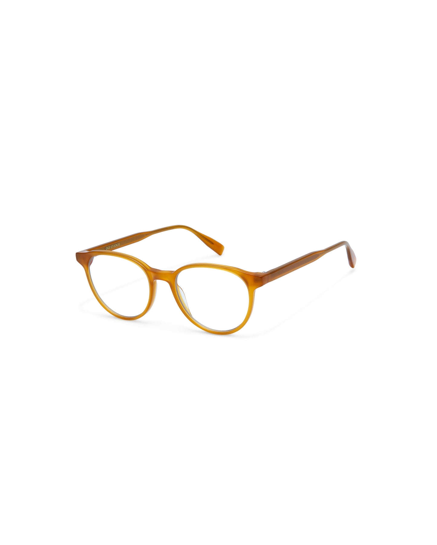 MIREILLE: Redondas Acetato Jaune optical glasses by GIGI STUDIOS 4190