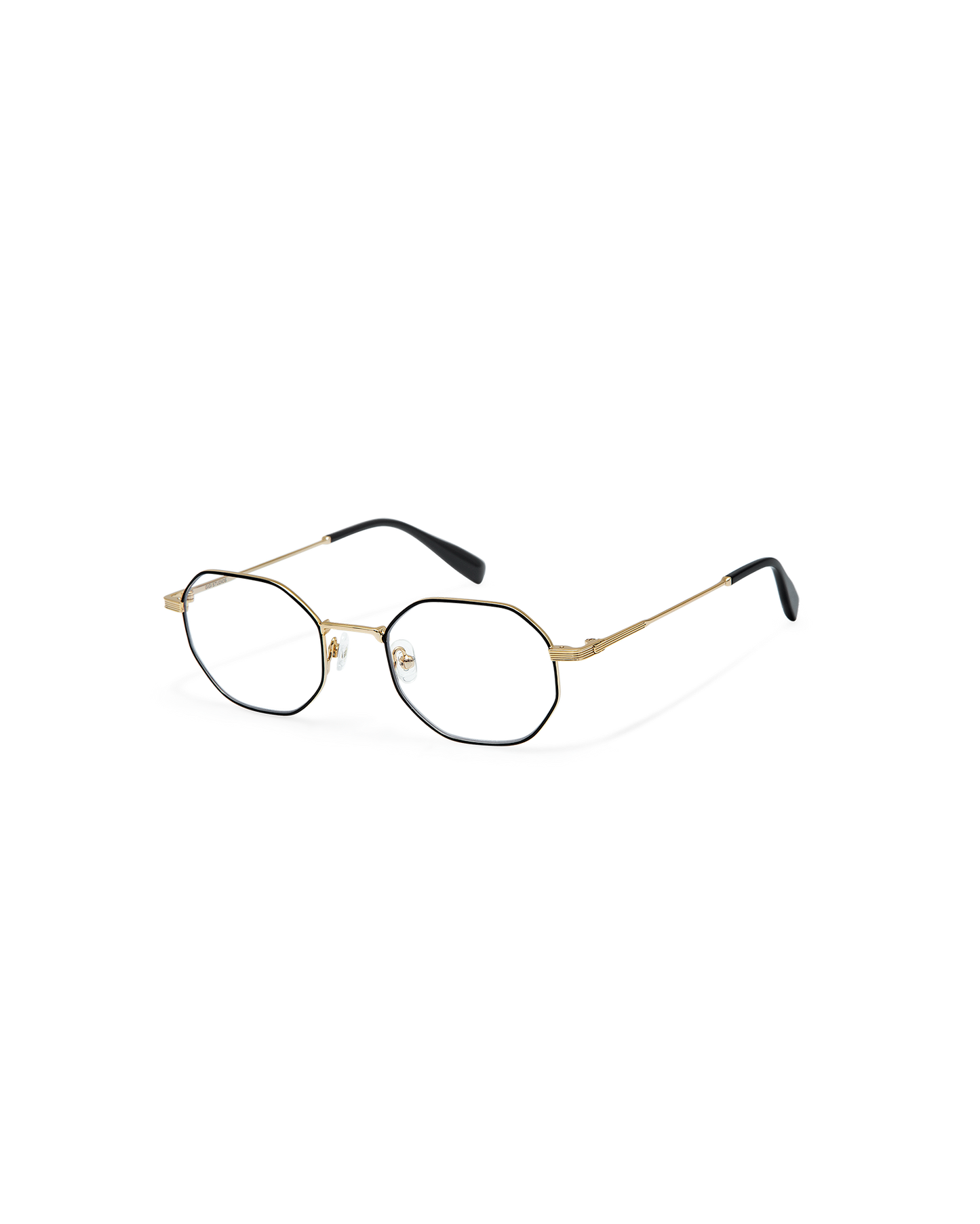 RUNA: Geométricas Metal Noir optical glasses by GIGI STUDIOS 10708