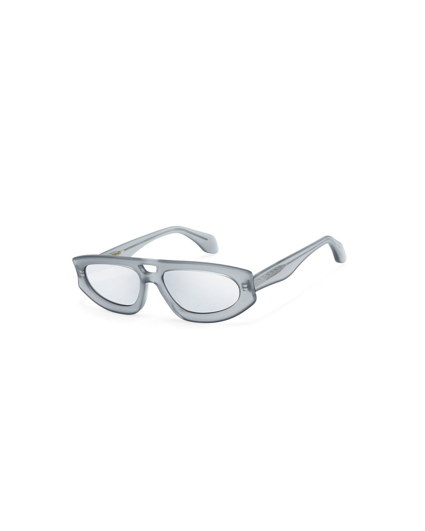 ABYSS: Ovaladas Acetato Grigio sunglasses by GIGI STUDIOS 8122