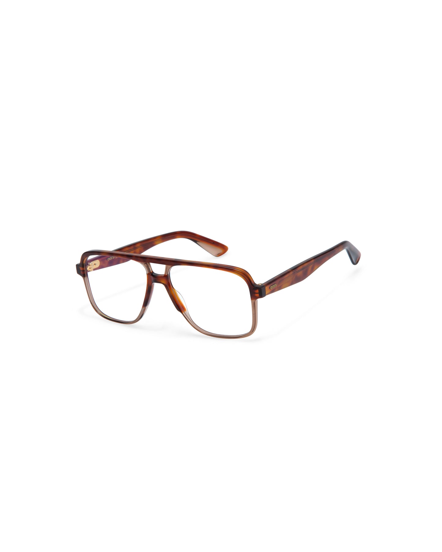 DUKE: Aviador Acetato Havana optical glasses by GIGI STUDIOS 8088