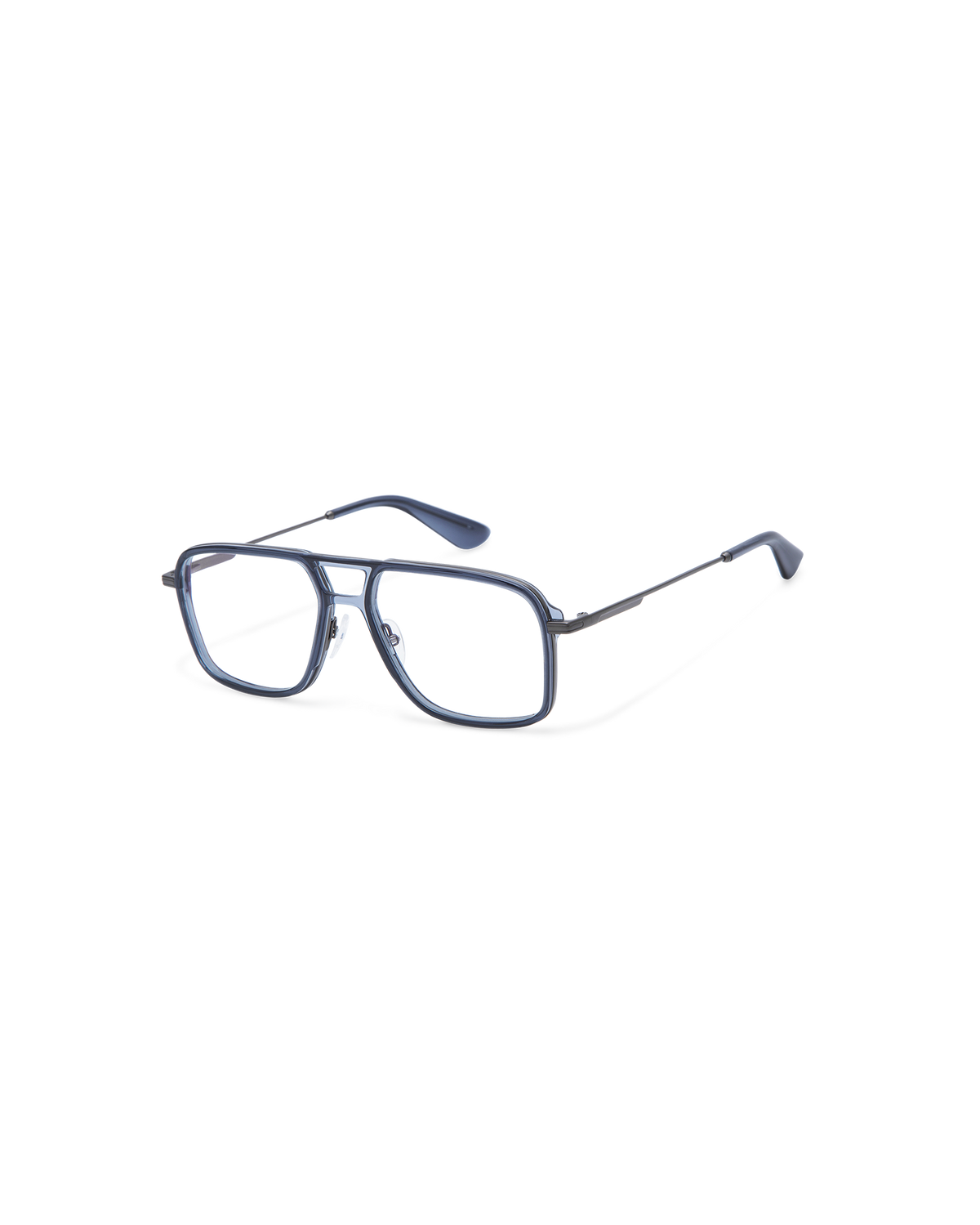 JARETT: Aviador Acetato-Metal Azul optical glasses by GIGI STUDIOS 13712