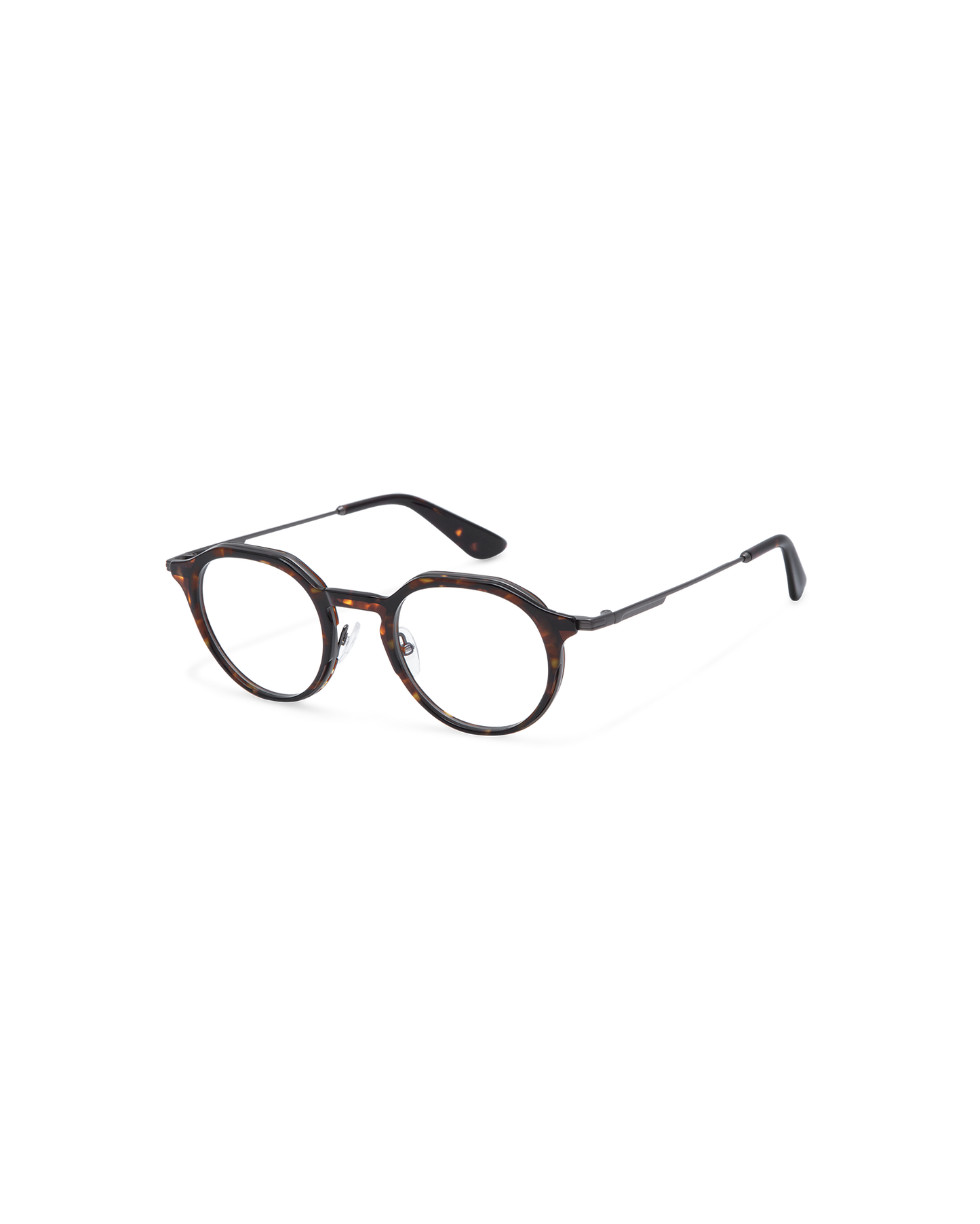 RILKE: Redondas Acetato-Metal Havana optical glasses by GIGI STUDIOS 13716