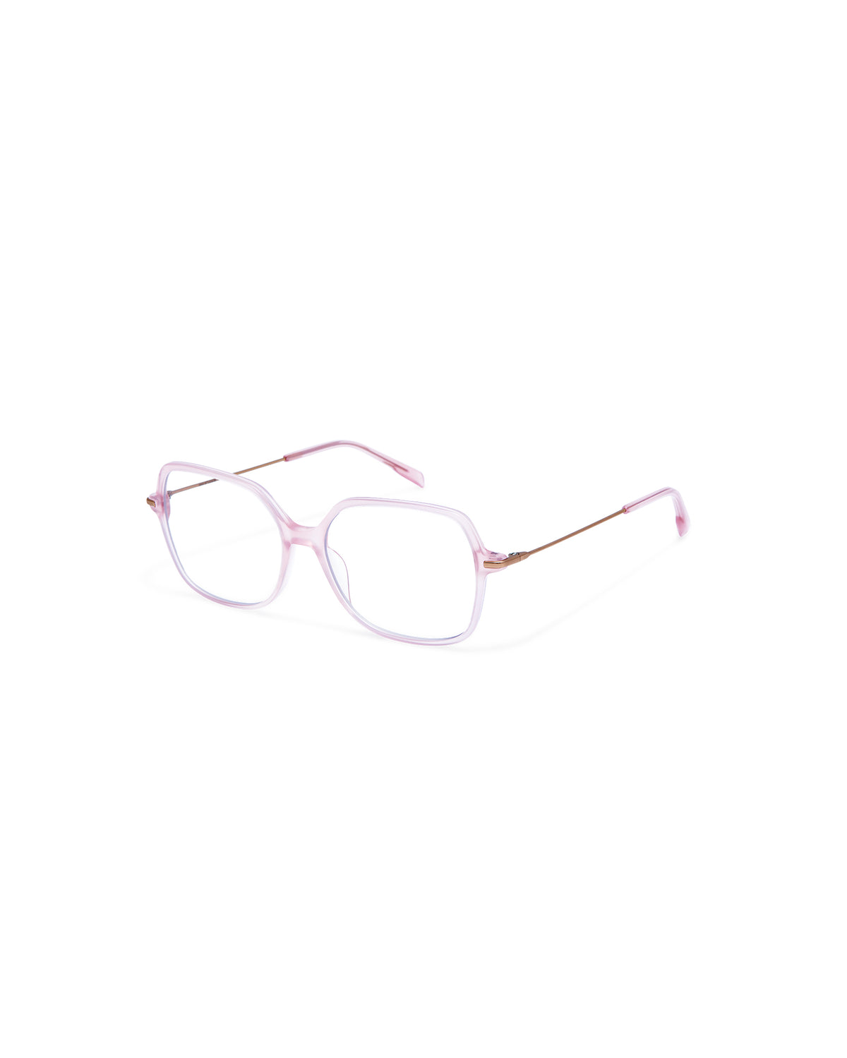 ISLA: Cuadrada Titanio-Acetato Rosa optical glasses by GIGI STUDIOS 4400