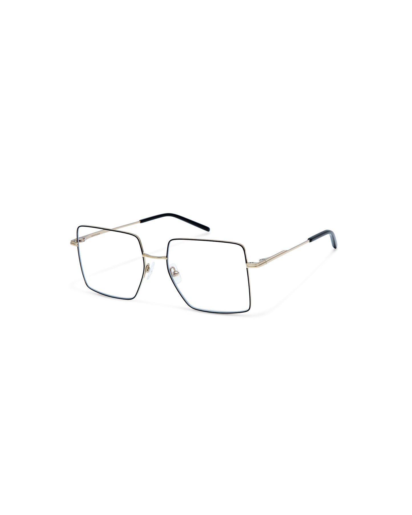 MARIGOLD: Cuadrada Titanio Noir optical glasses by GIGI STUDIOS 4408