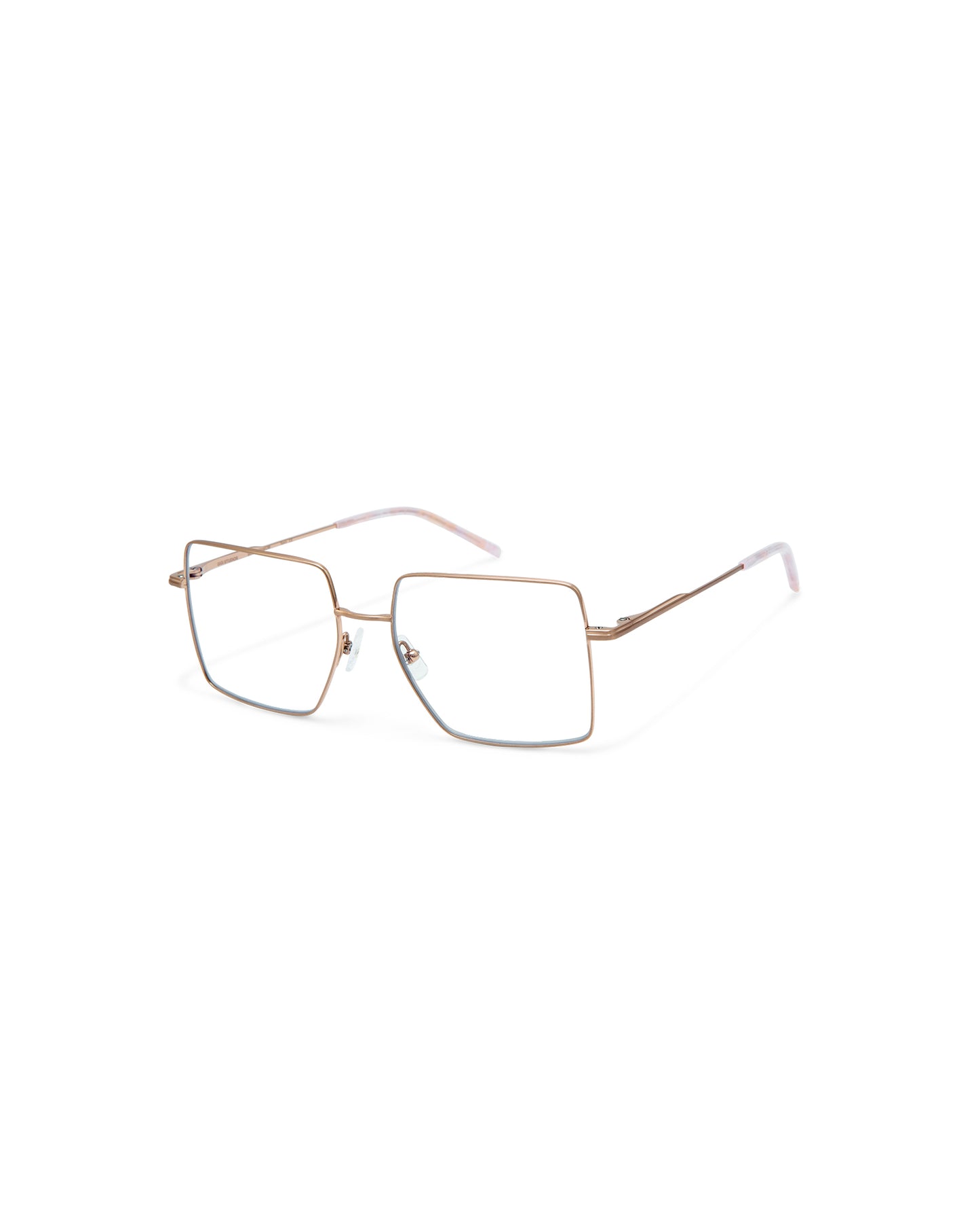 MARIGOLD: Cuadrada Titanio Rosa optical glasses by GIGI STUDIOS 4409