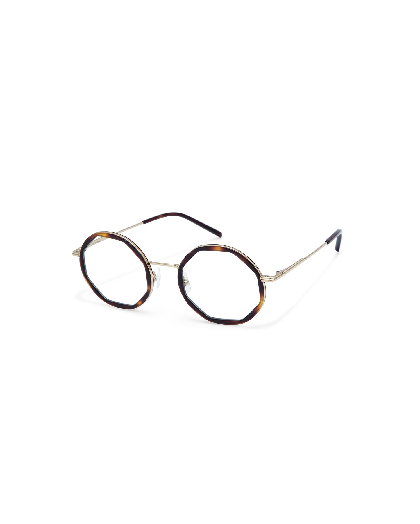THAMES: Geométricas Titanio-Acetato Havana optical glasses by GIGI STUDIOS 4429
