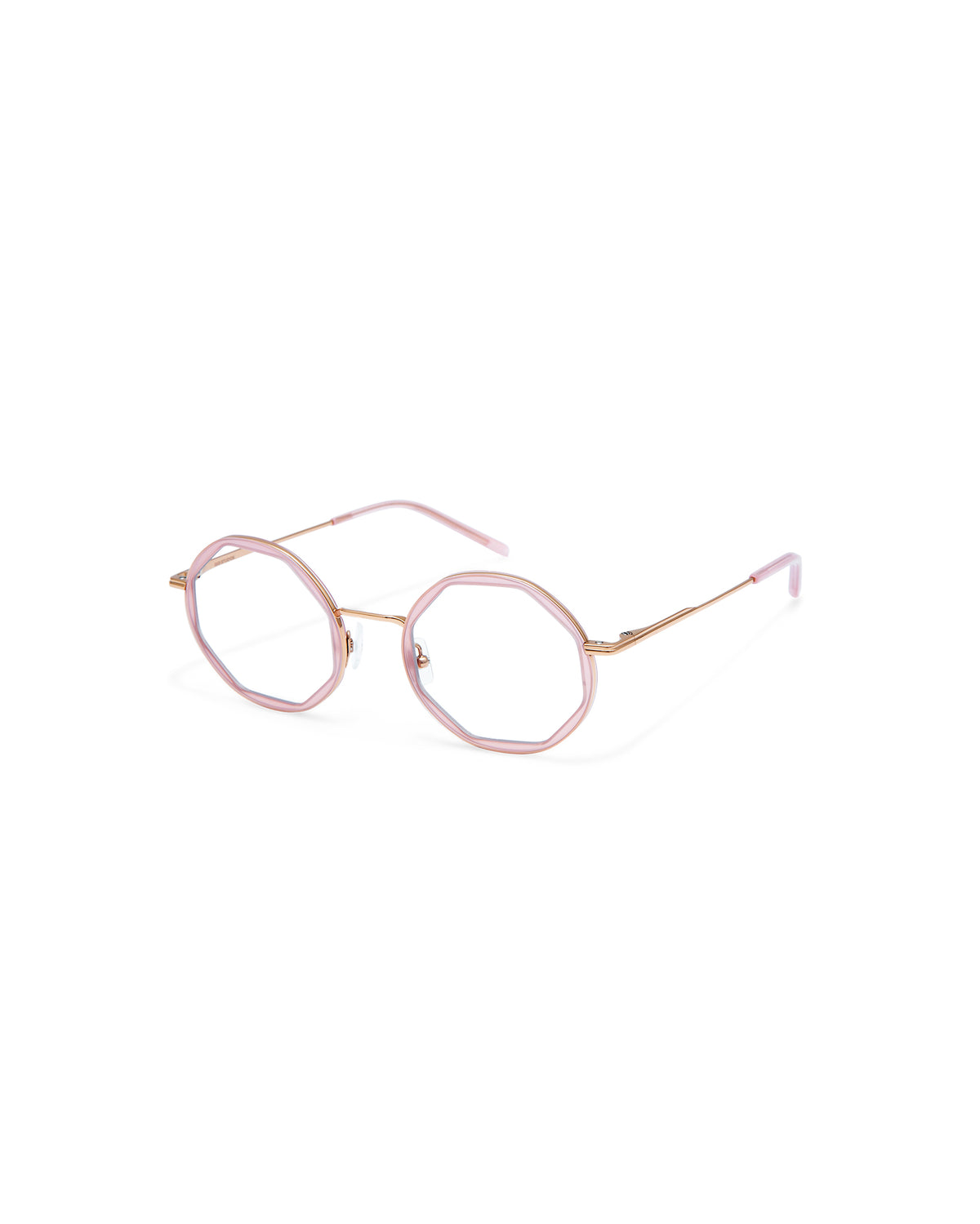 THAMES: Geométricas Titanio-Acetato Rosa optical glasses by GIGI STUDIOS 4428