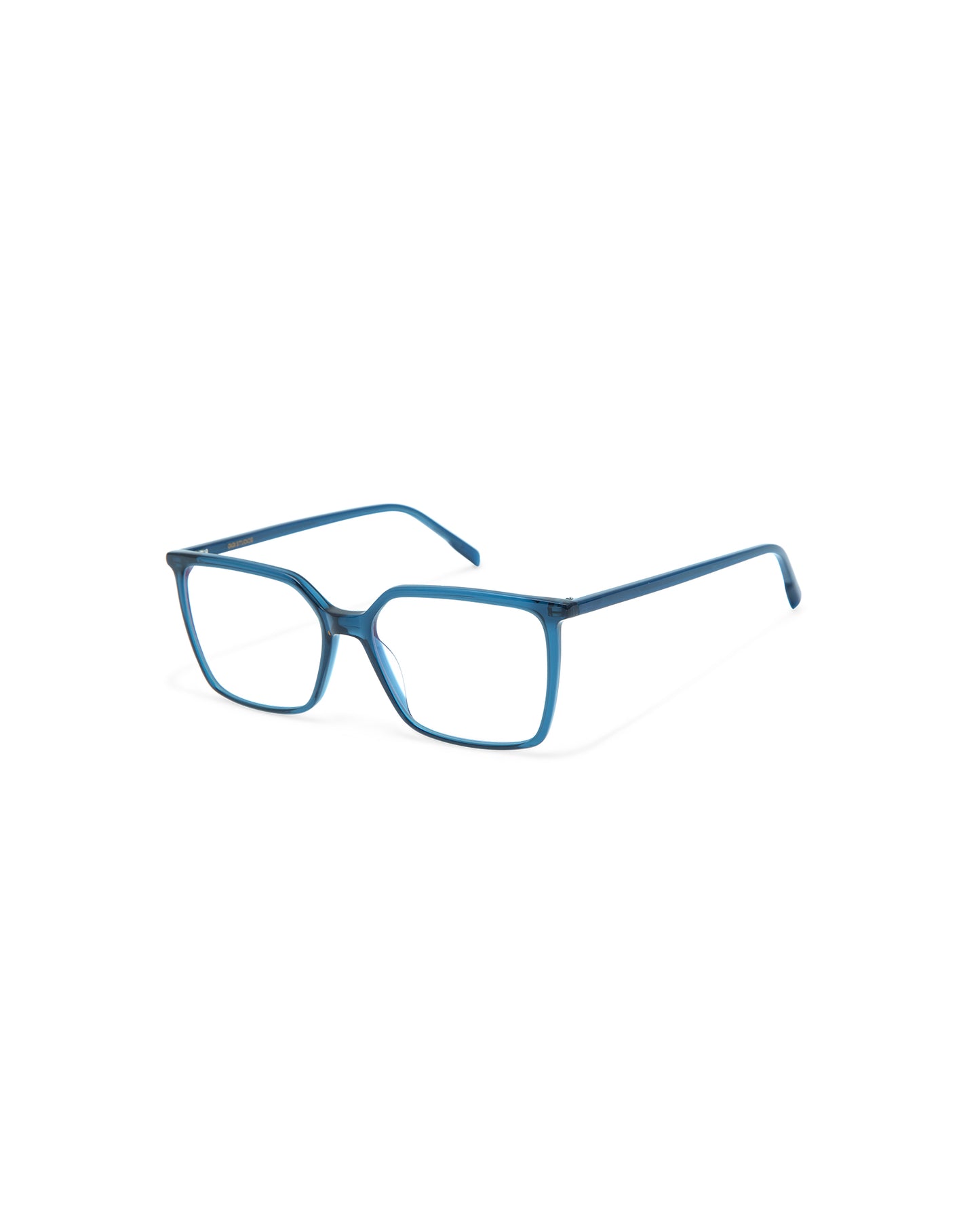 ROWENA: Cuadrada Acetato Azul optical glasses by GIGI STUDIOS 4435