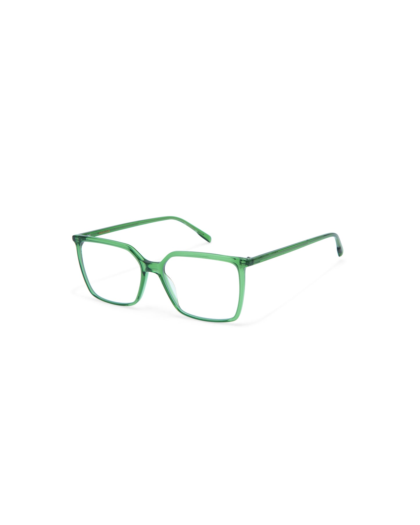 ROWENA: Cuadrada Acetato Verde optical glasses by GIGI STUDIOS 3851