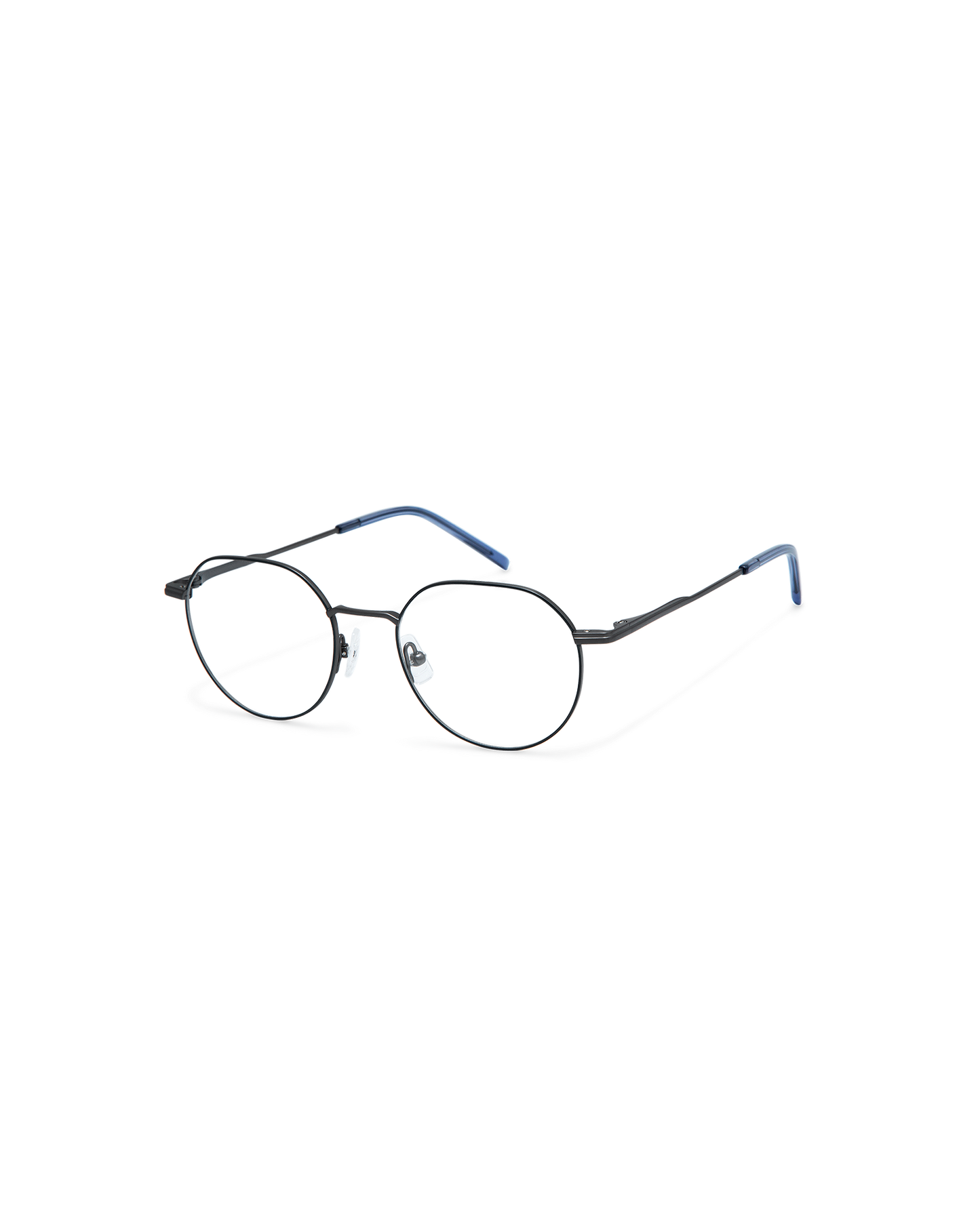 EILA: Geométricas Titanio Azul optical glasses by GIGI STUDIOS 9814