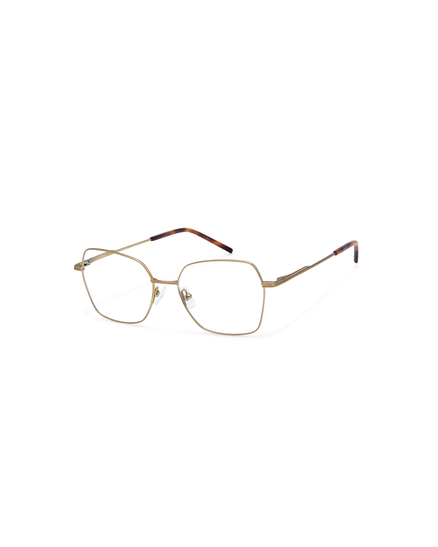 NILE: Cat Eye Titanio Doré optical glasses by GIGI STUDIOS 9818