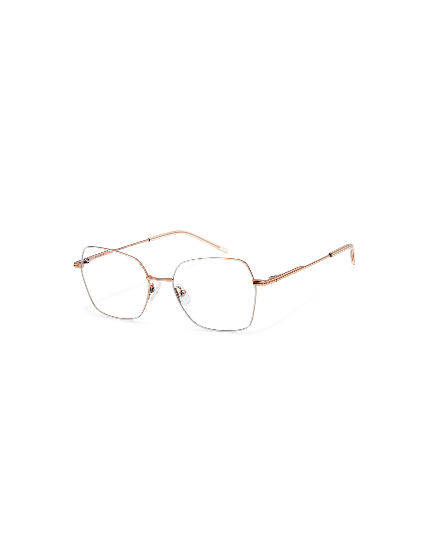 NILE: Cat Eye Titanio Blanco optical glasses by GIGI STUDIOS 9819