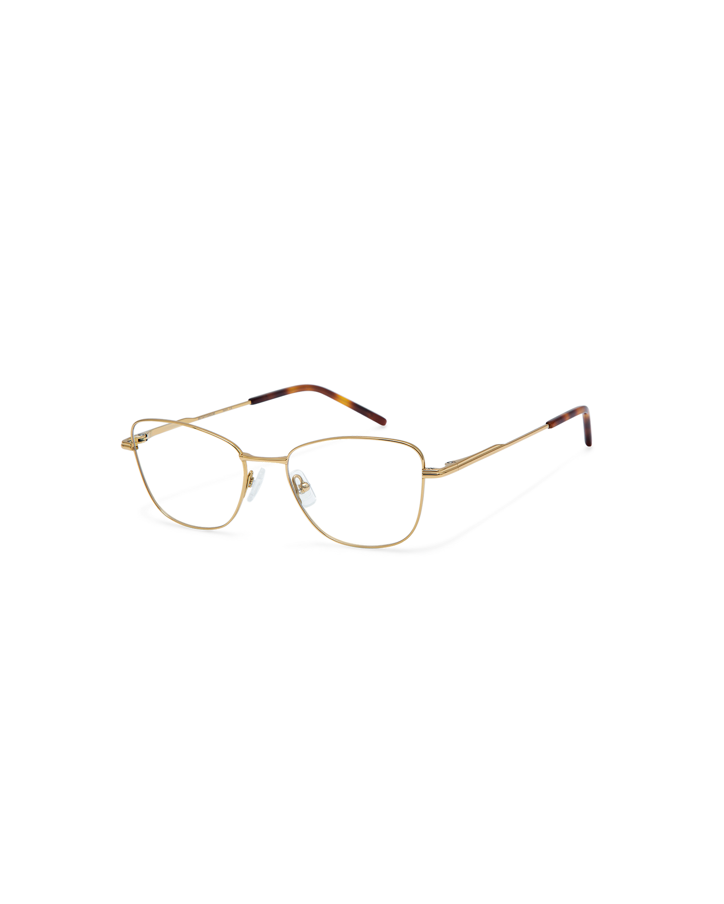 ZAYA: Cat Eye Titanio Doré optical glasses by GIGI STUDIOS 9822