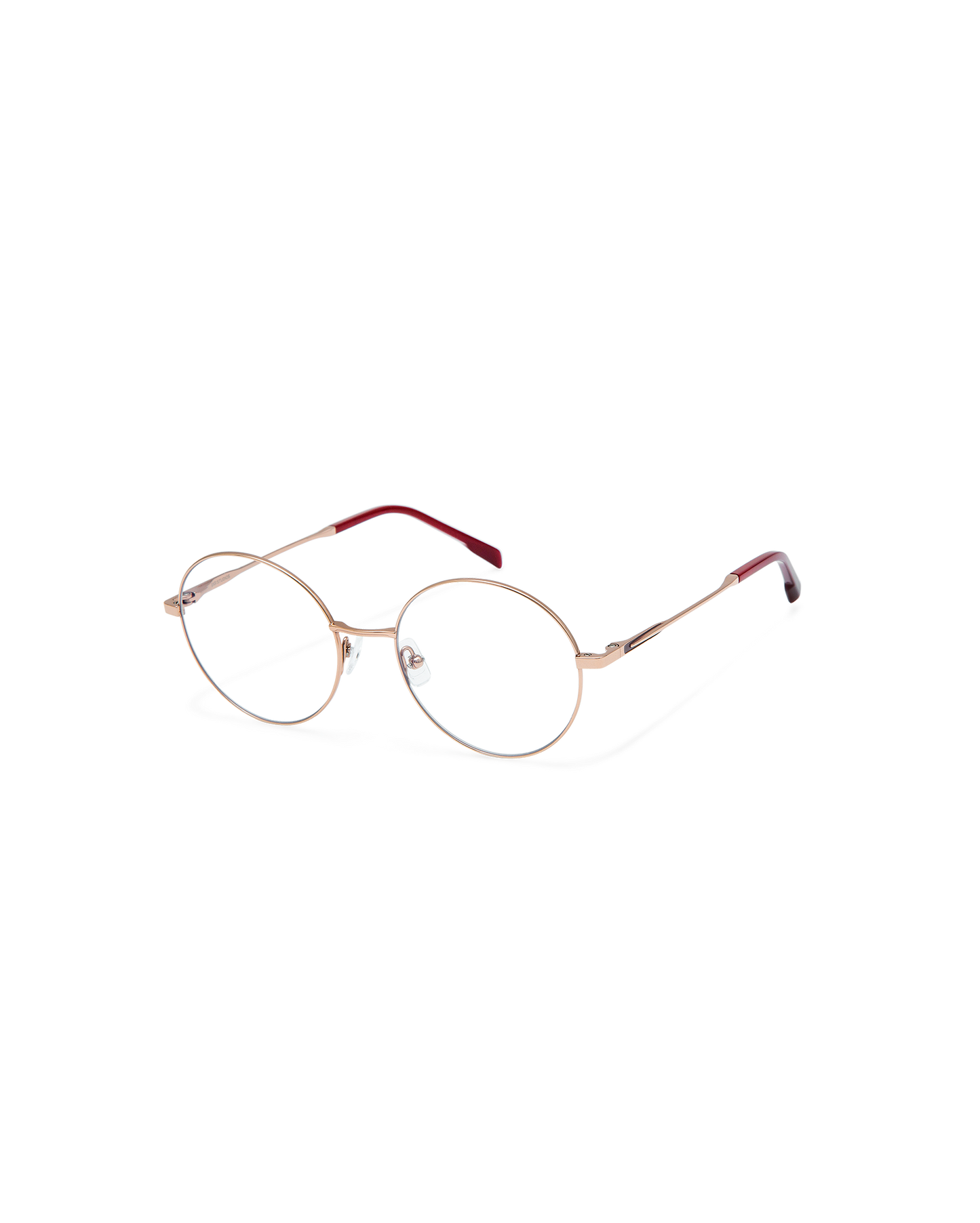 NILO: Redondas Titanio Rosa optical glasses by GIGI STUDIOS 8876
