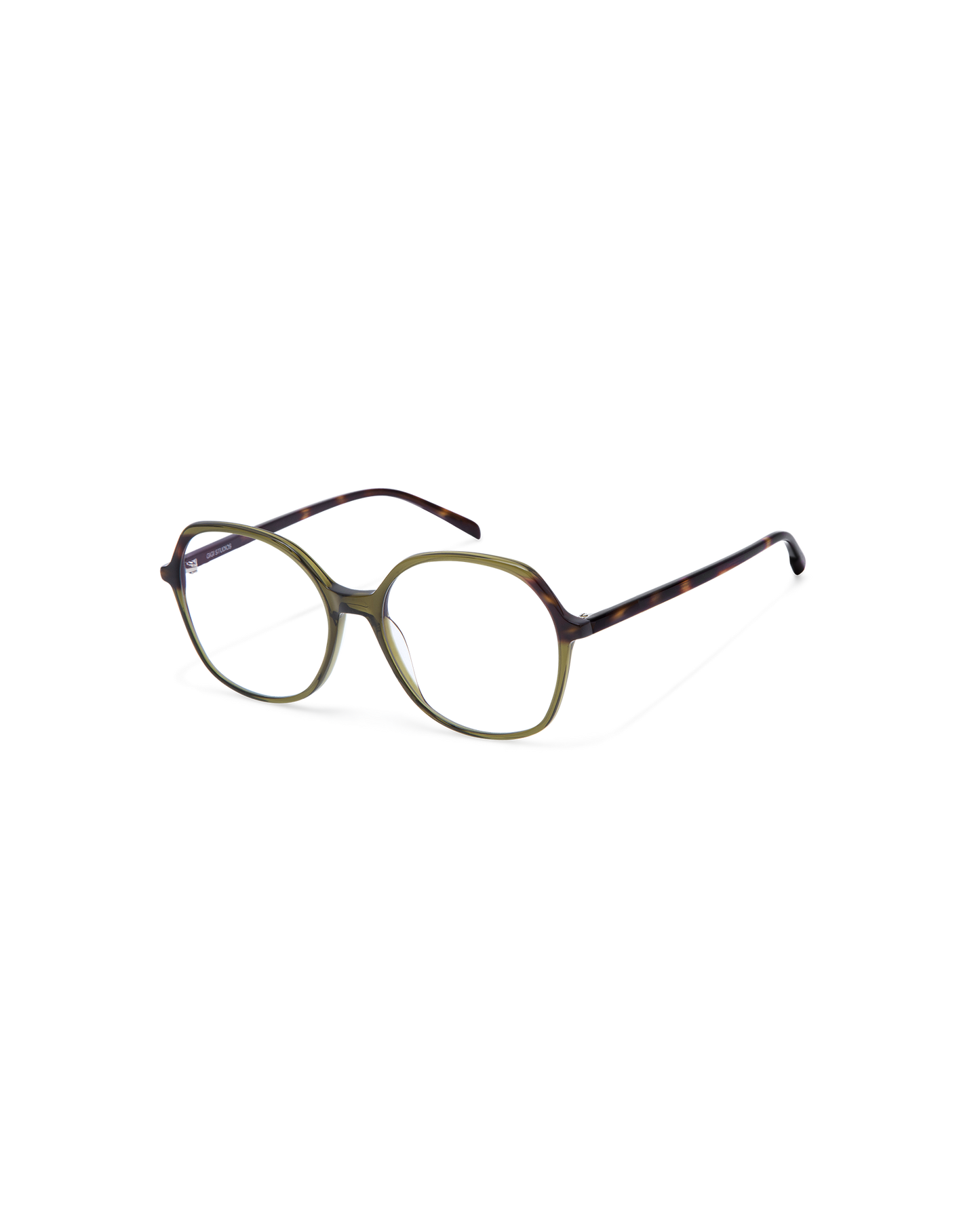 ZIRE: Redondas Acetato Verde optical glasses by GIGI STUDIOS 13734