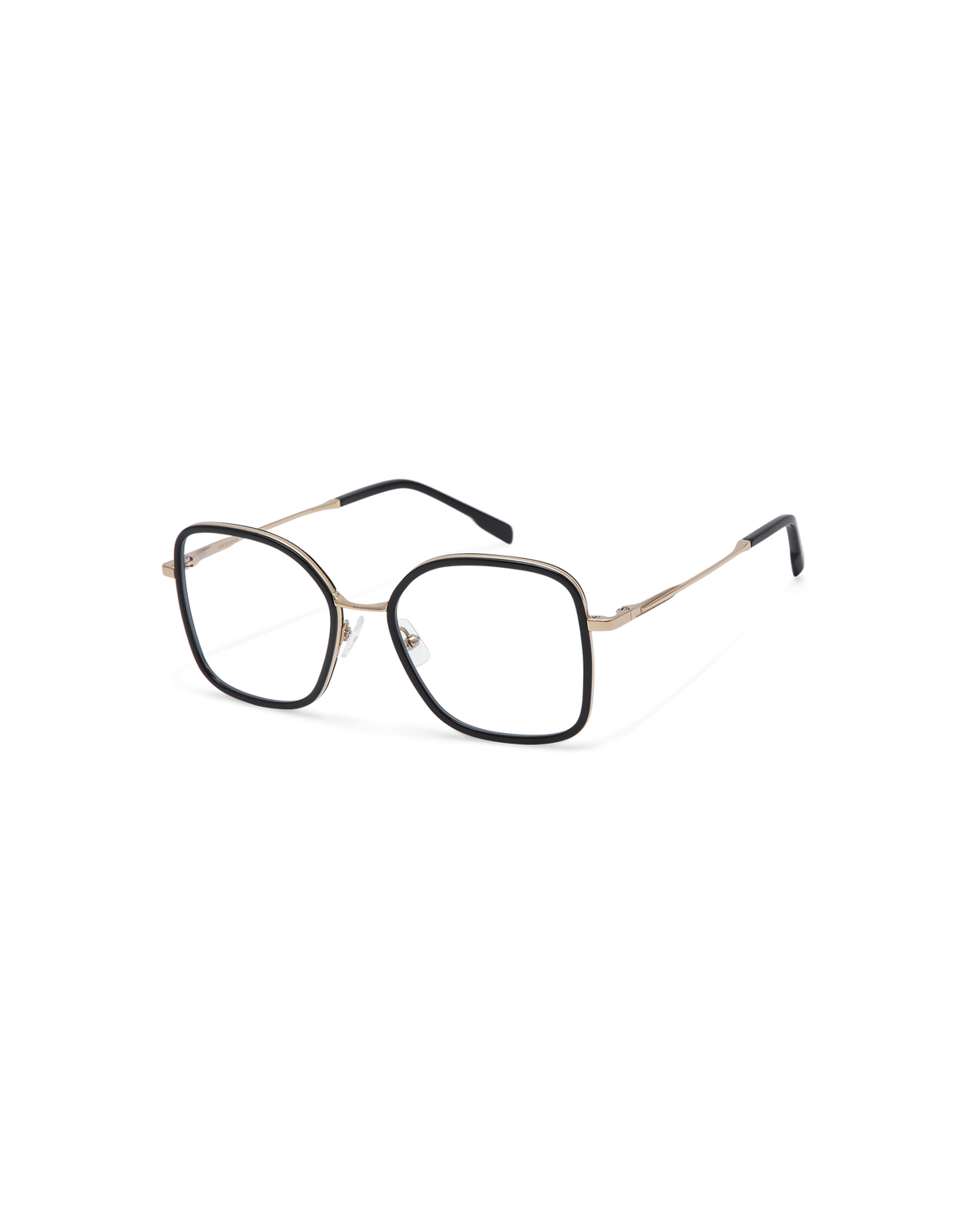 YARO: Redondas Titanio-Acetato Noir optical glasses by GIGI STUDIOS 13786