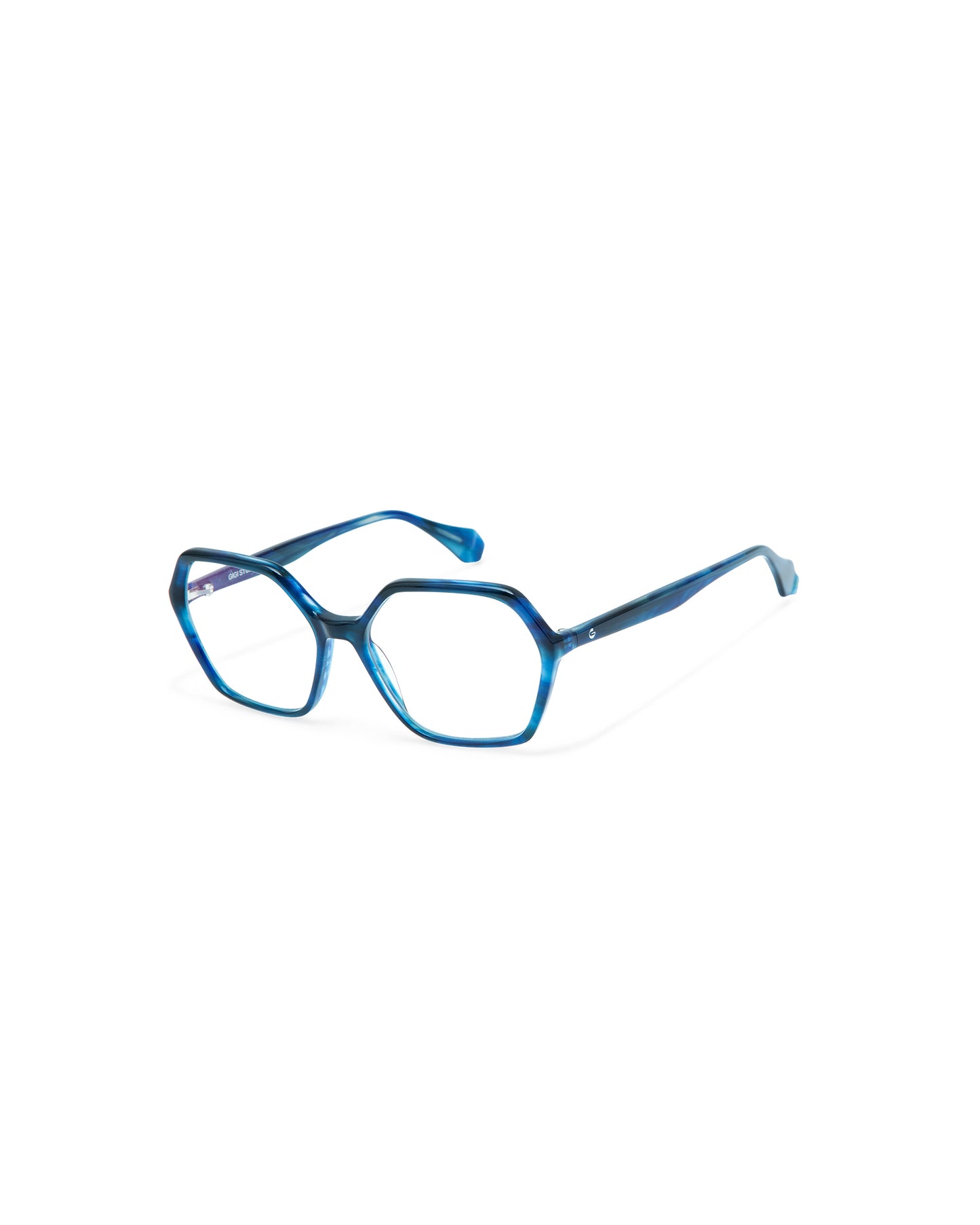 WREN: Geométricas Acetato Azul optical glasses by GIGI STUDIOS 4349